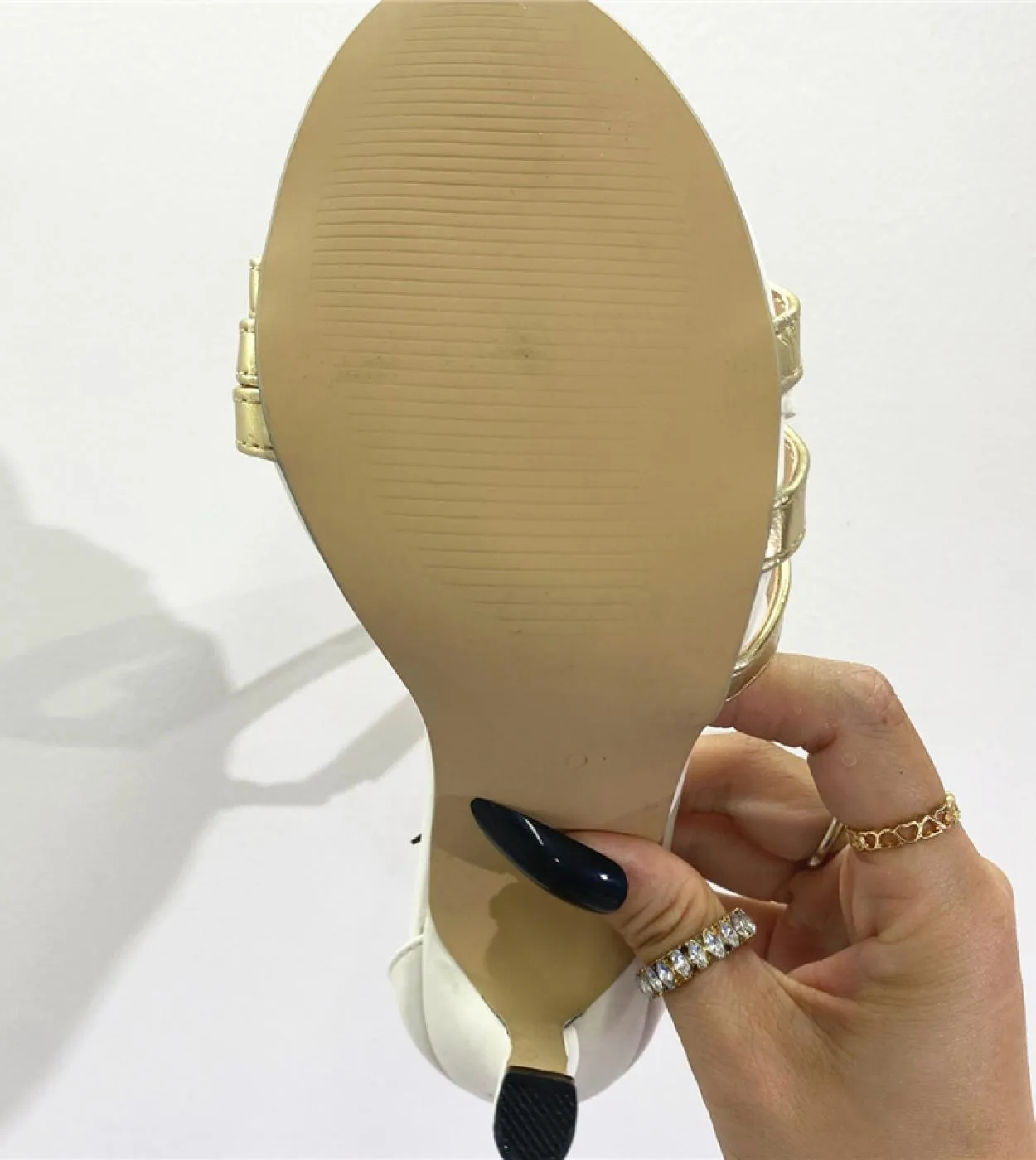 2023 Donna Estate 115cm Tacchi alti Piattaforma Sandali gladiatore Lady Fetish Caviglia Strappy Party Sandles Discoteca Oro Pr