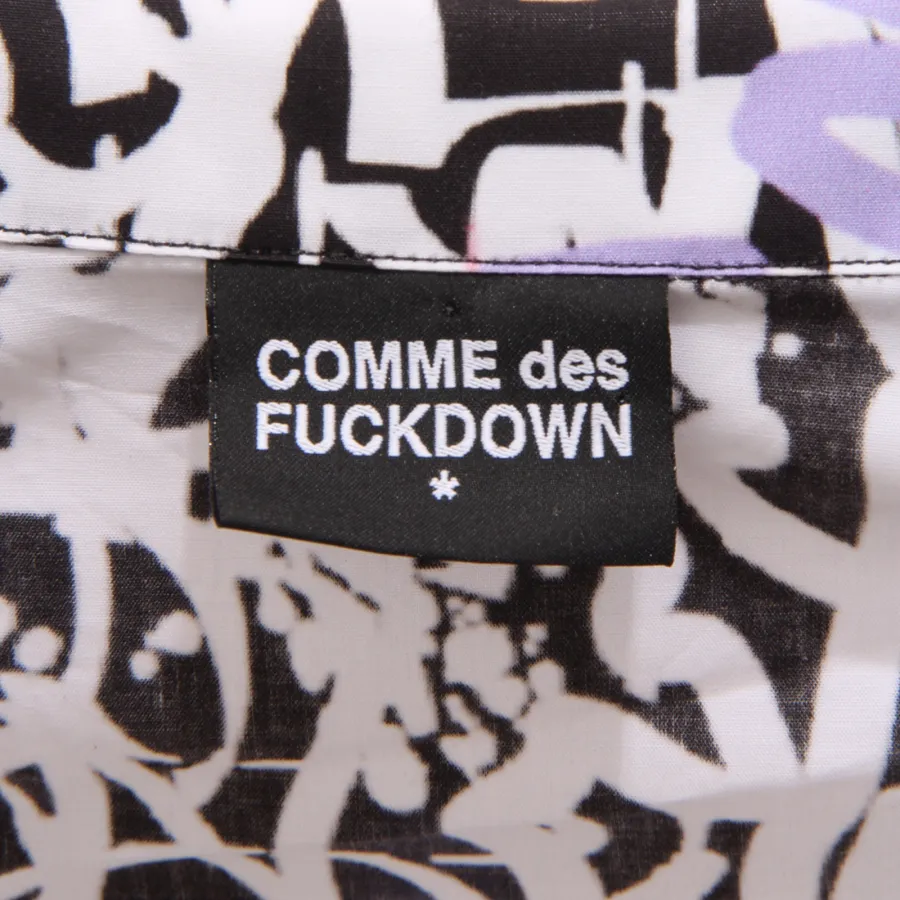 4658AS camicia uomo COMME DES FUCKDOWN man shirt black