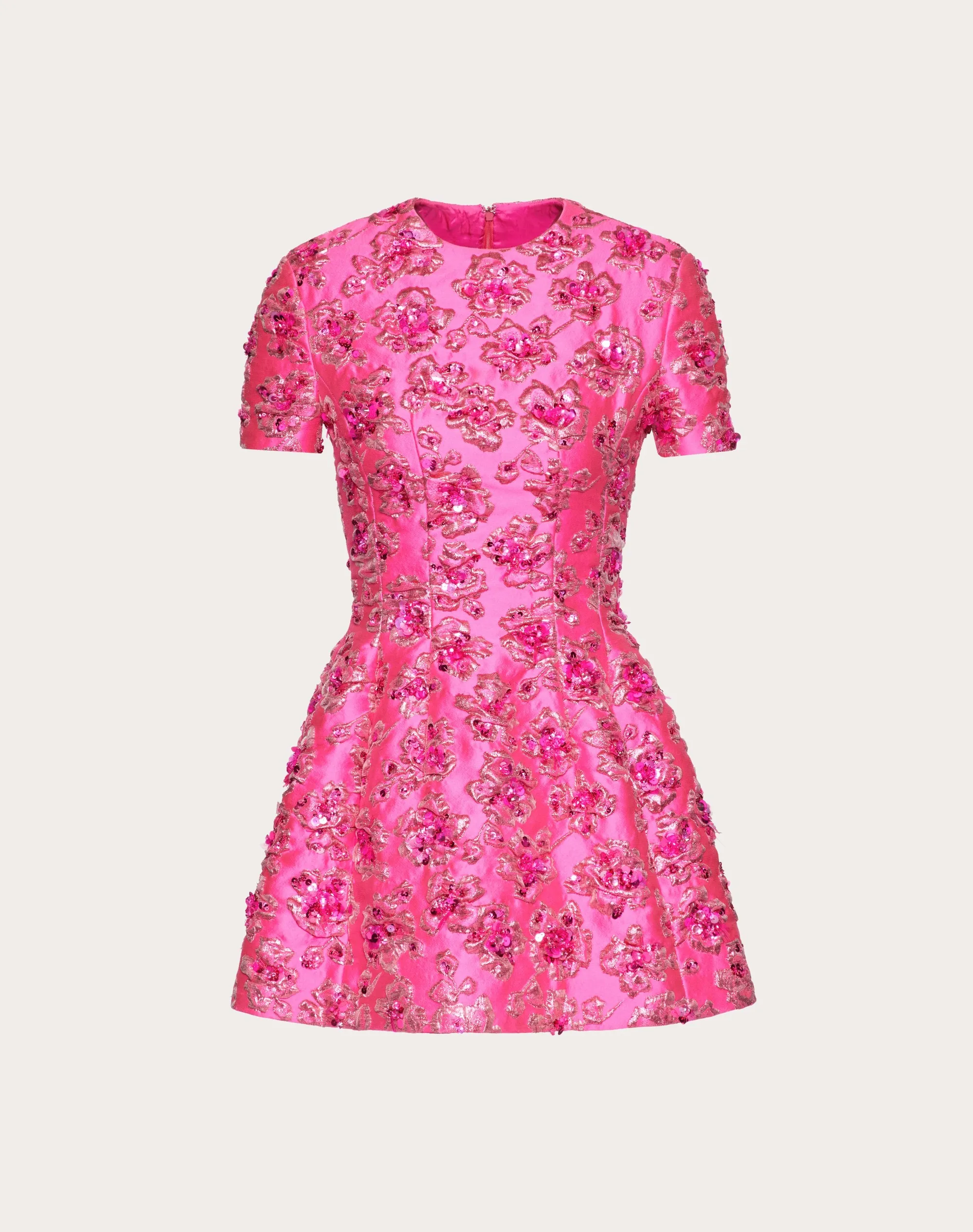 ABITO CORTO IN JACQUARD