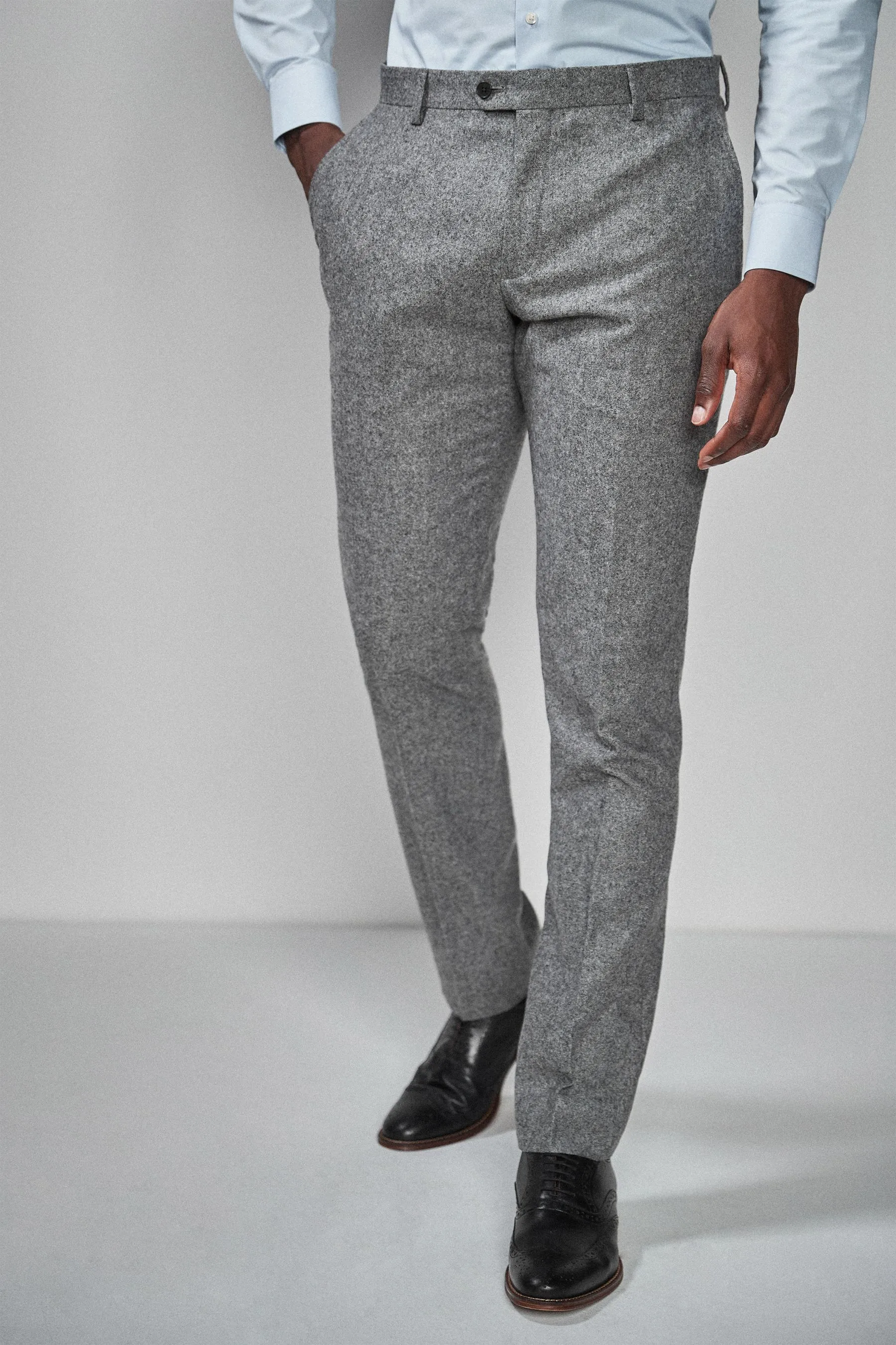 Abito Donegal misto lana: pantaloni