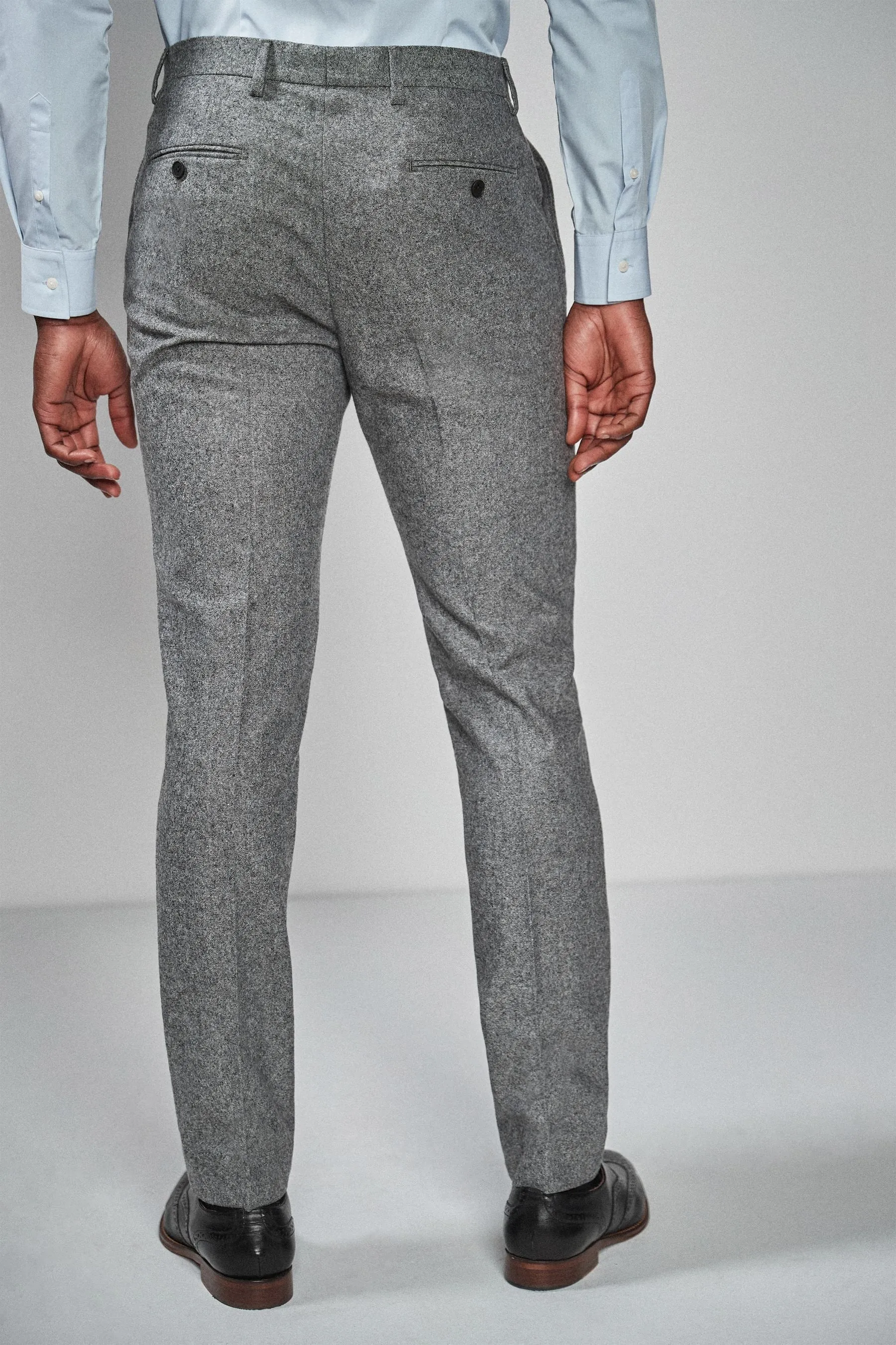 Abito Donegal misto lana: pantaloni