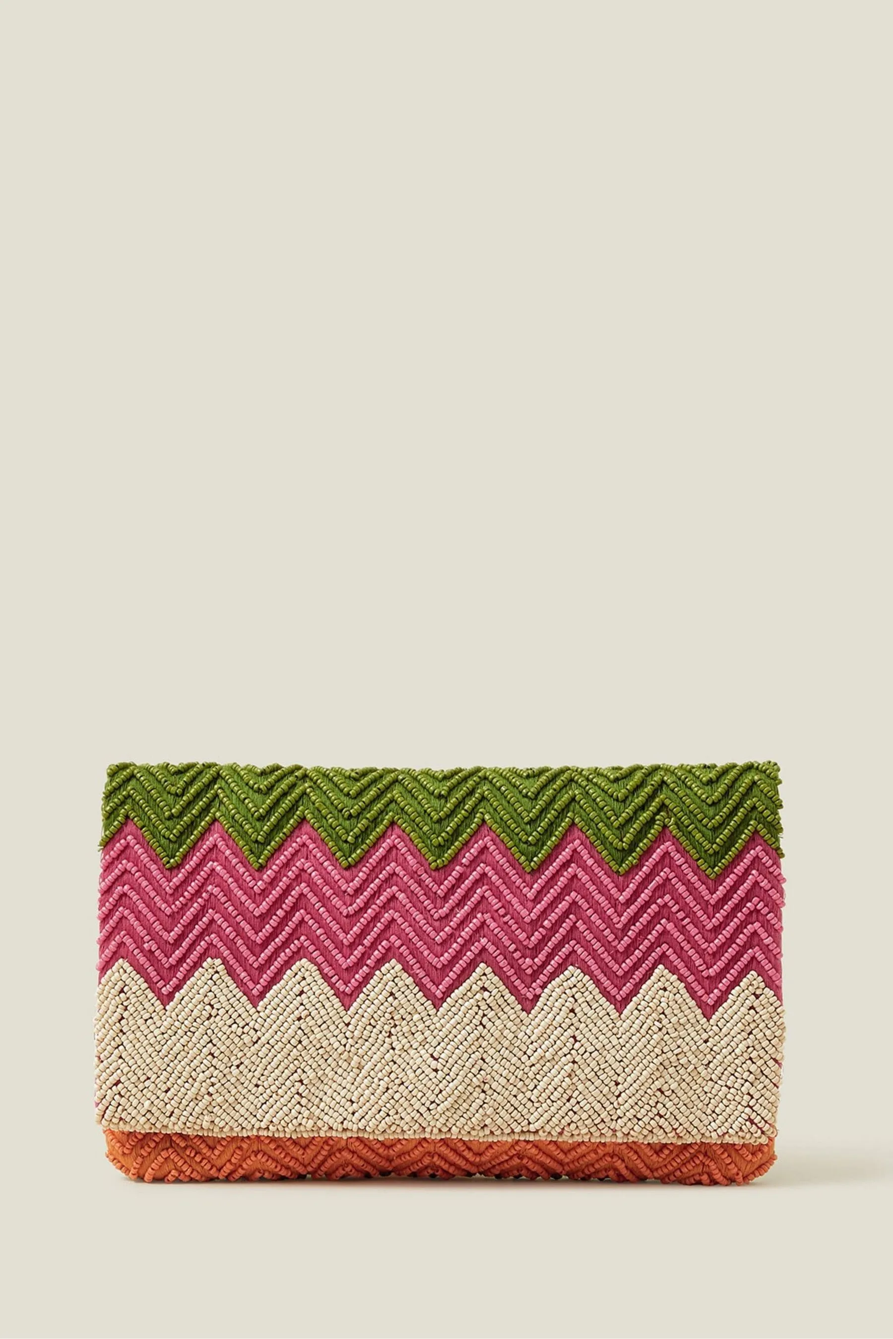 Accessorize - Pochette a zig-zag Borsa