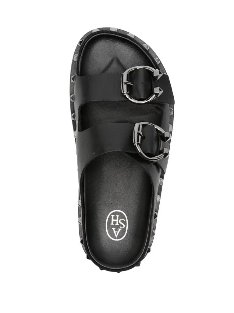 ash Ciabatta Ulla in pelle con borchie