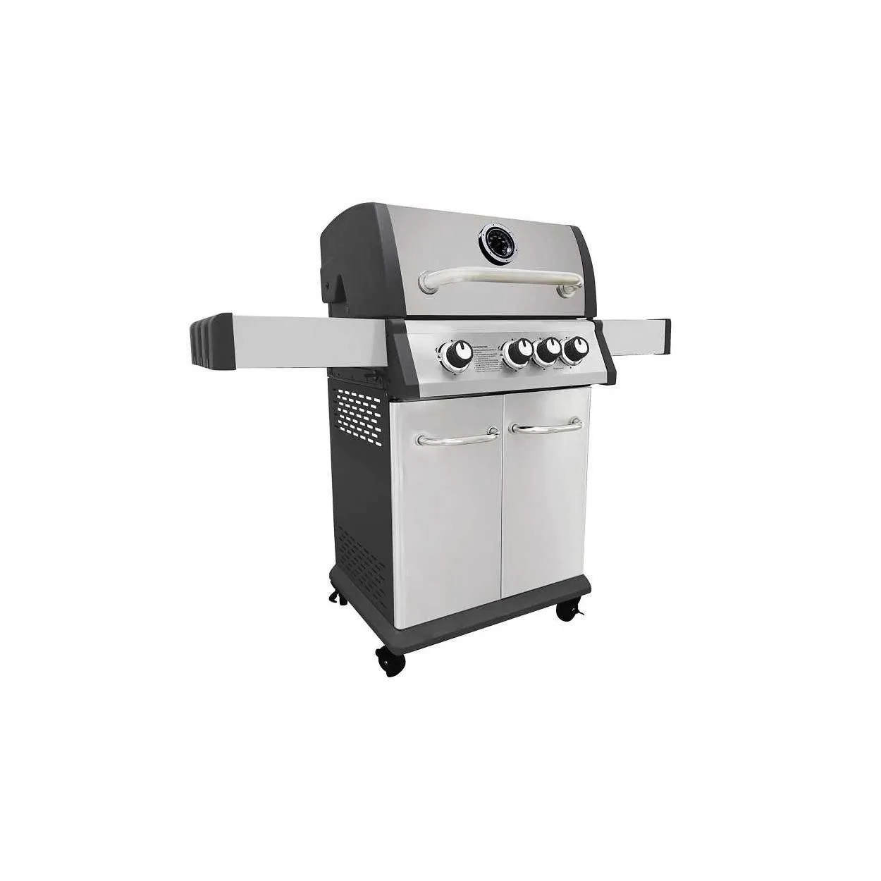 Barbecue a gas  con 3 fuochi e fornello Cosma Montana