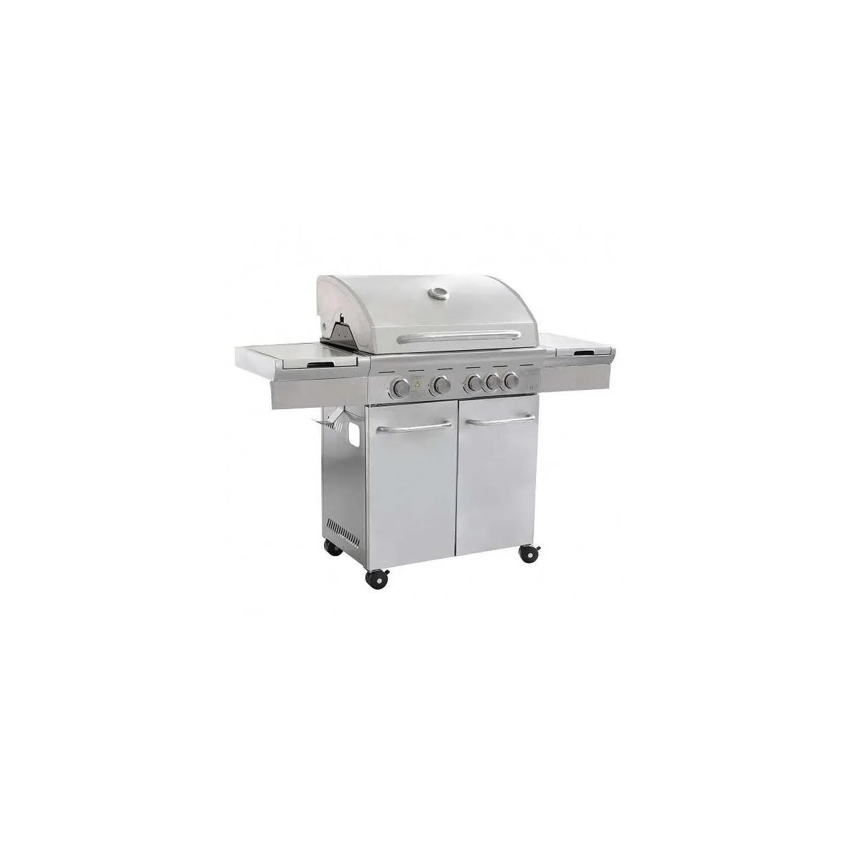Barbecue a gas da giardino acciaio inox Texas 4 fuochi + 1 BQ804108