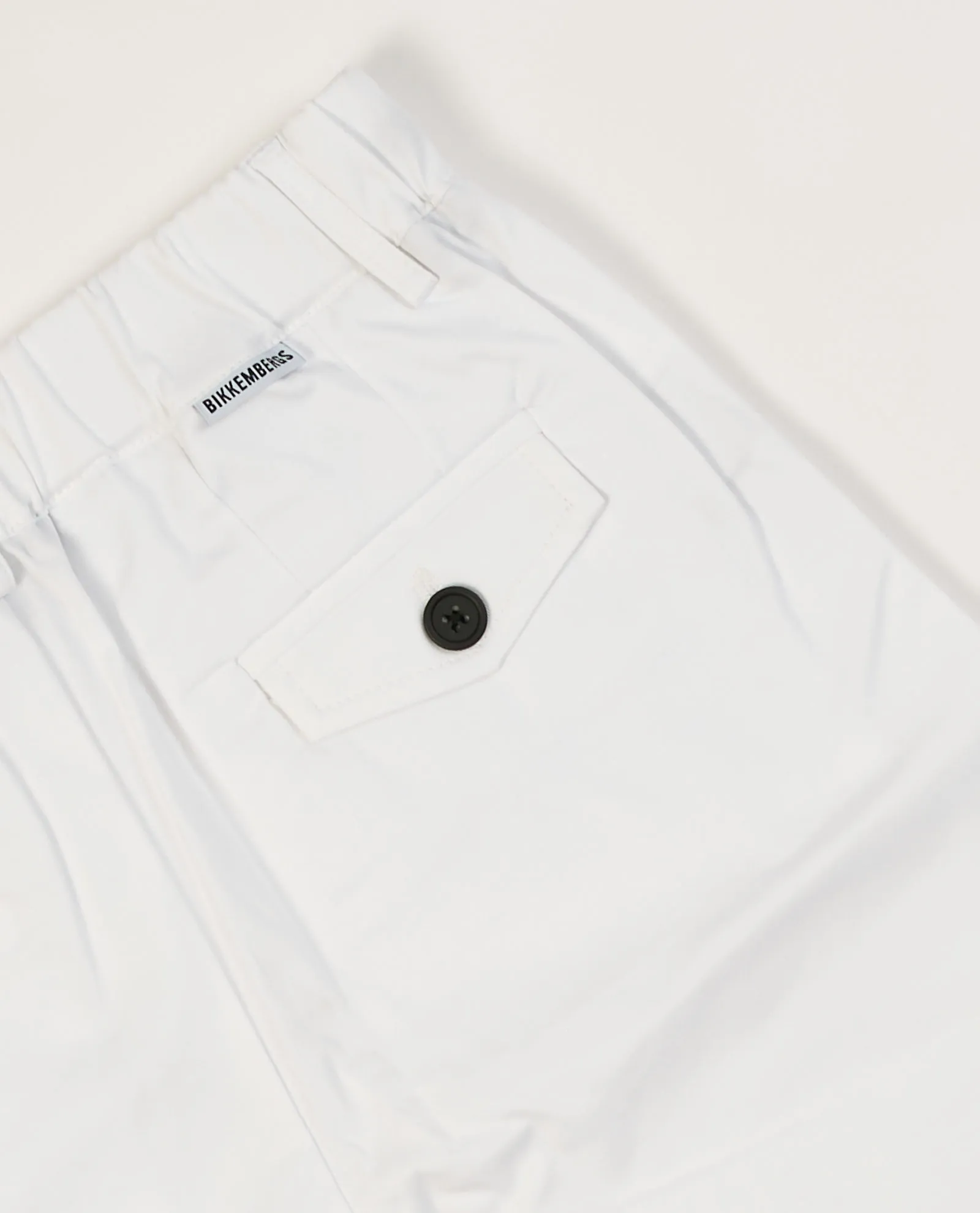 Bermuda Bikkembergs per bambini in cotone con coulisse