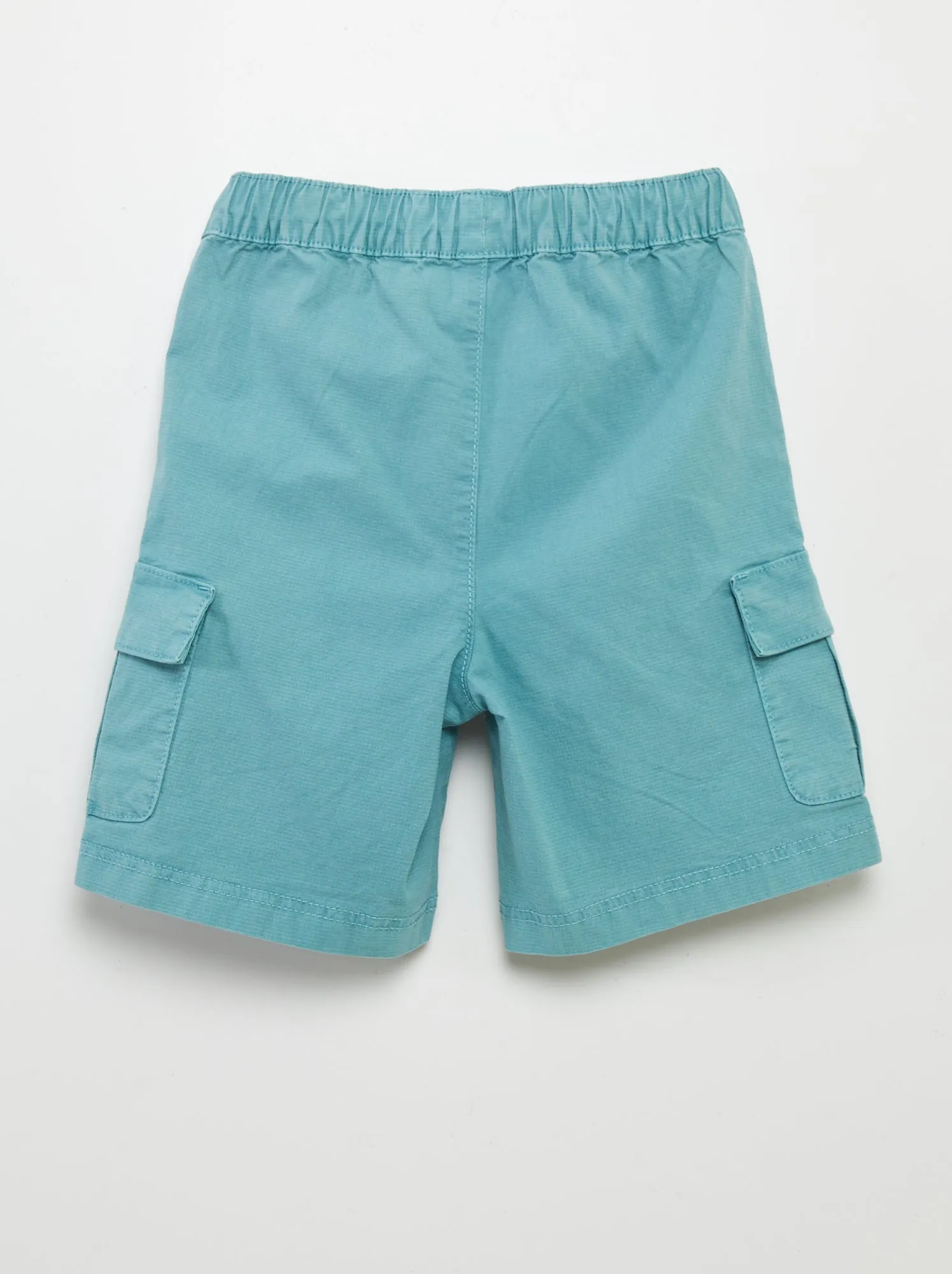 Bermuda con tasche con patta - BLU