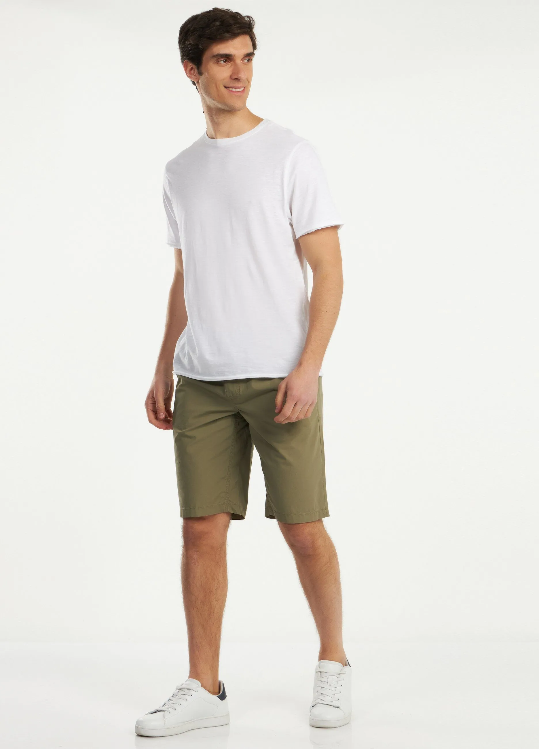 Bermuda in puro cotone uomo