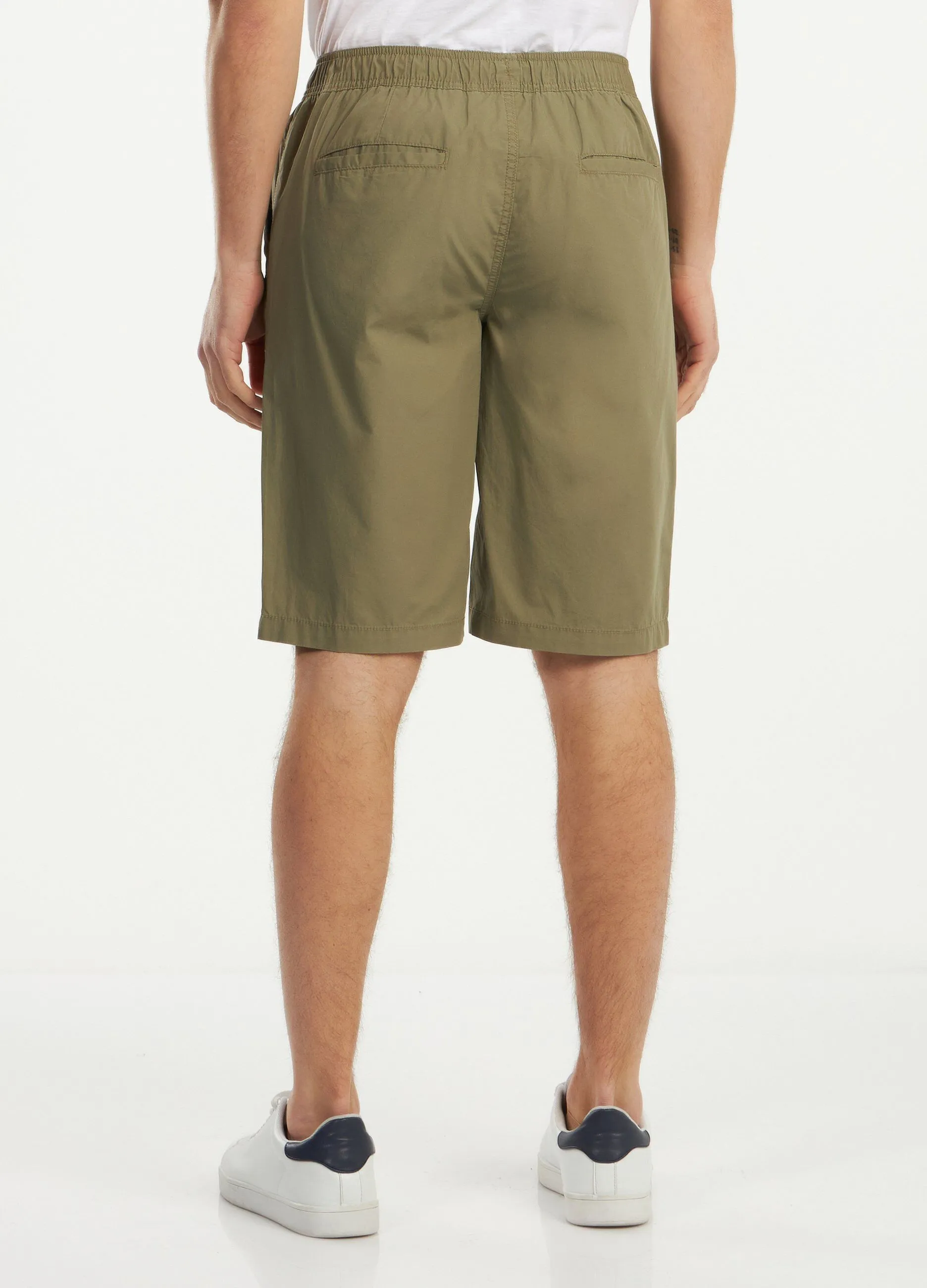Bermuda in puro cotone uomo