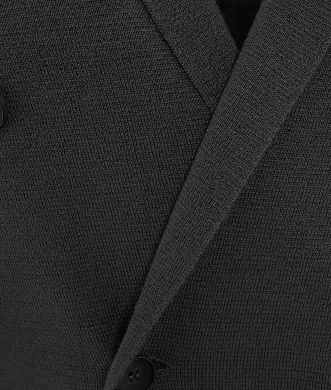 Blazer doppiopetto in lana grigio grigio