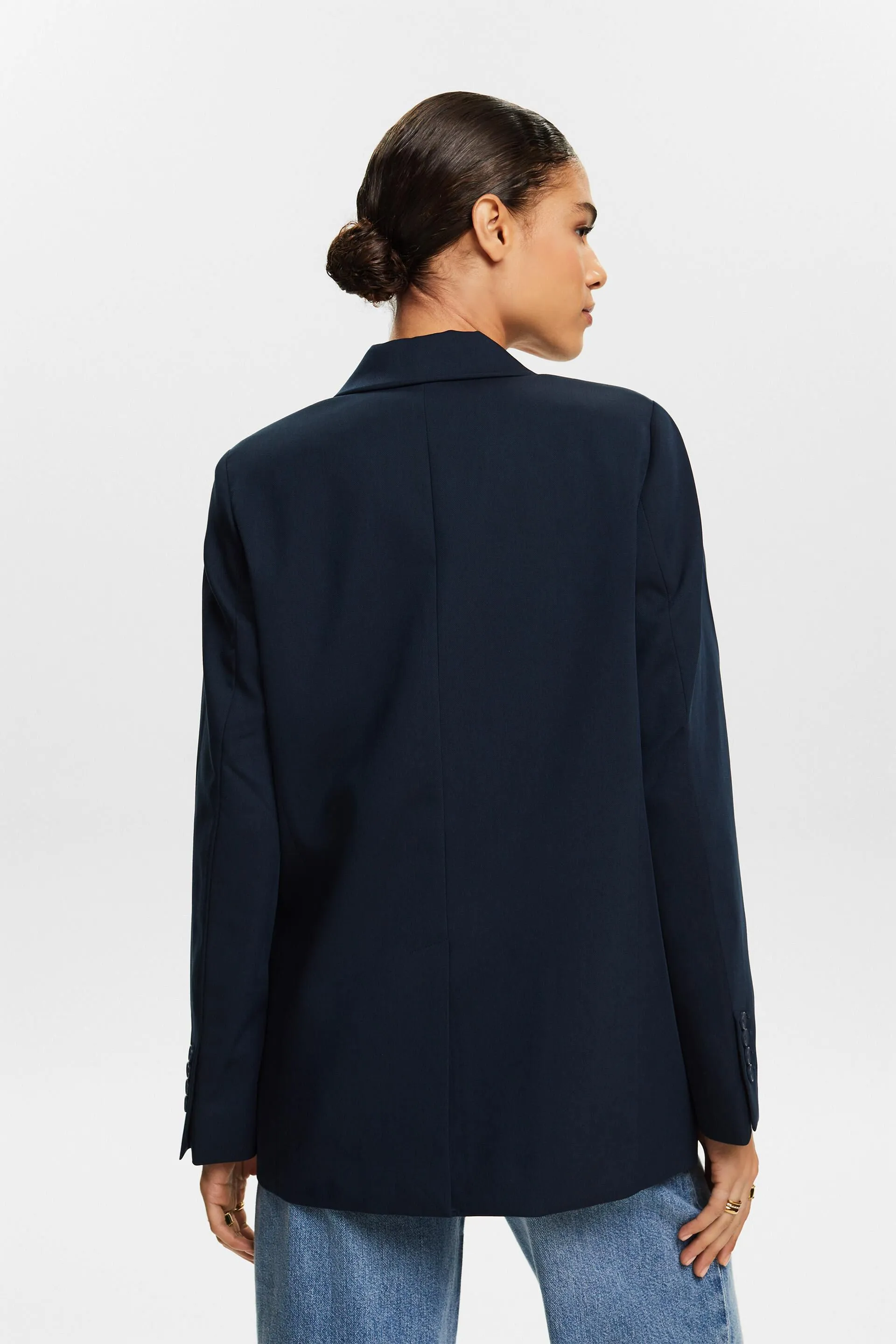 Blazer doppiopetto in rasatello