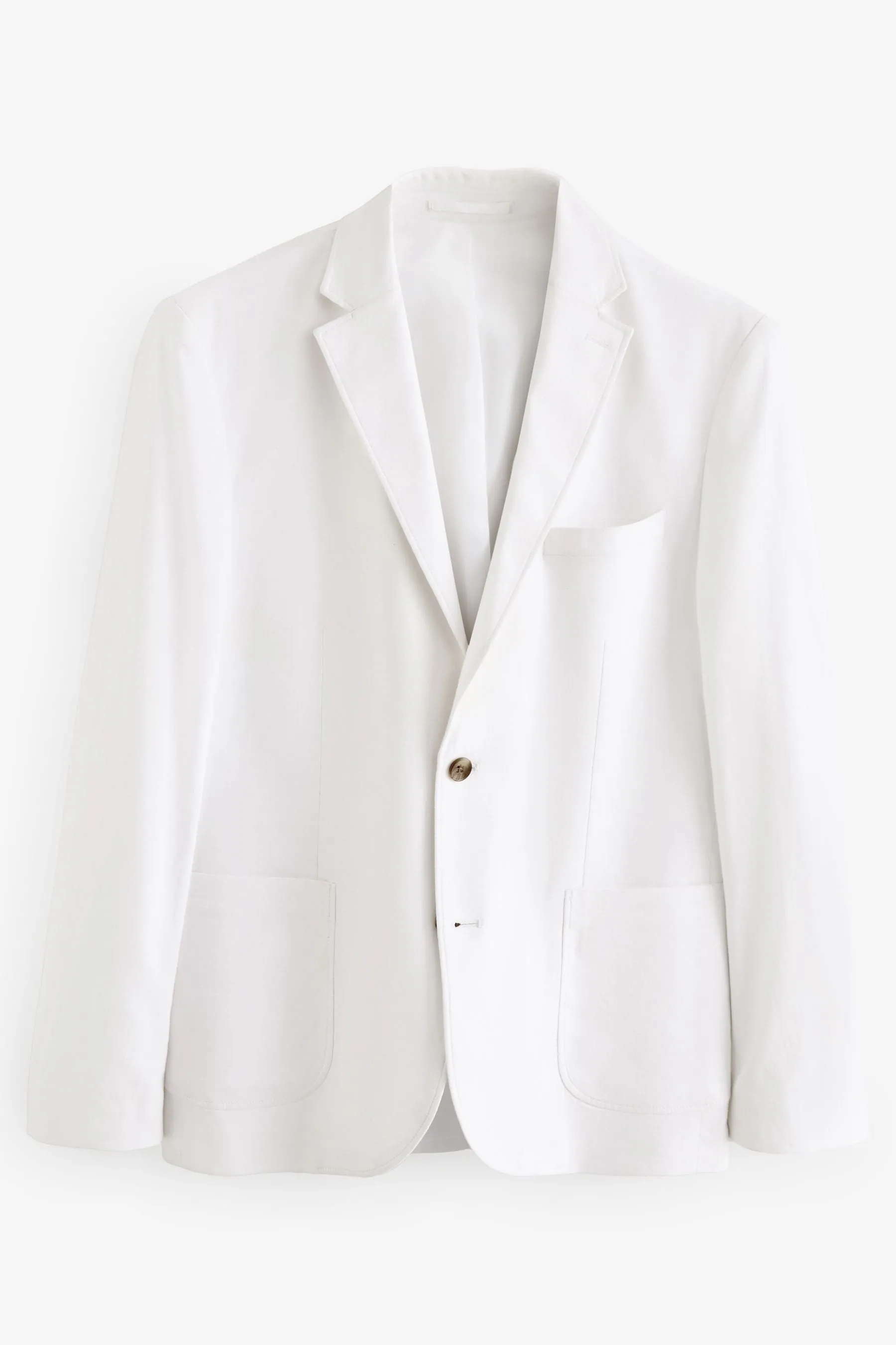 Blazer in misto lino