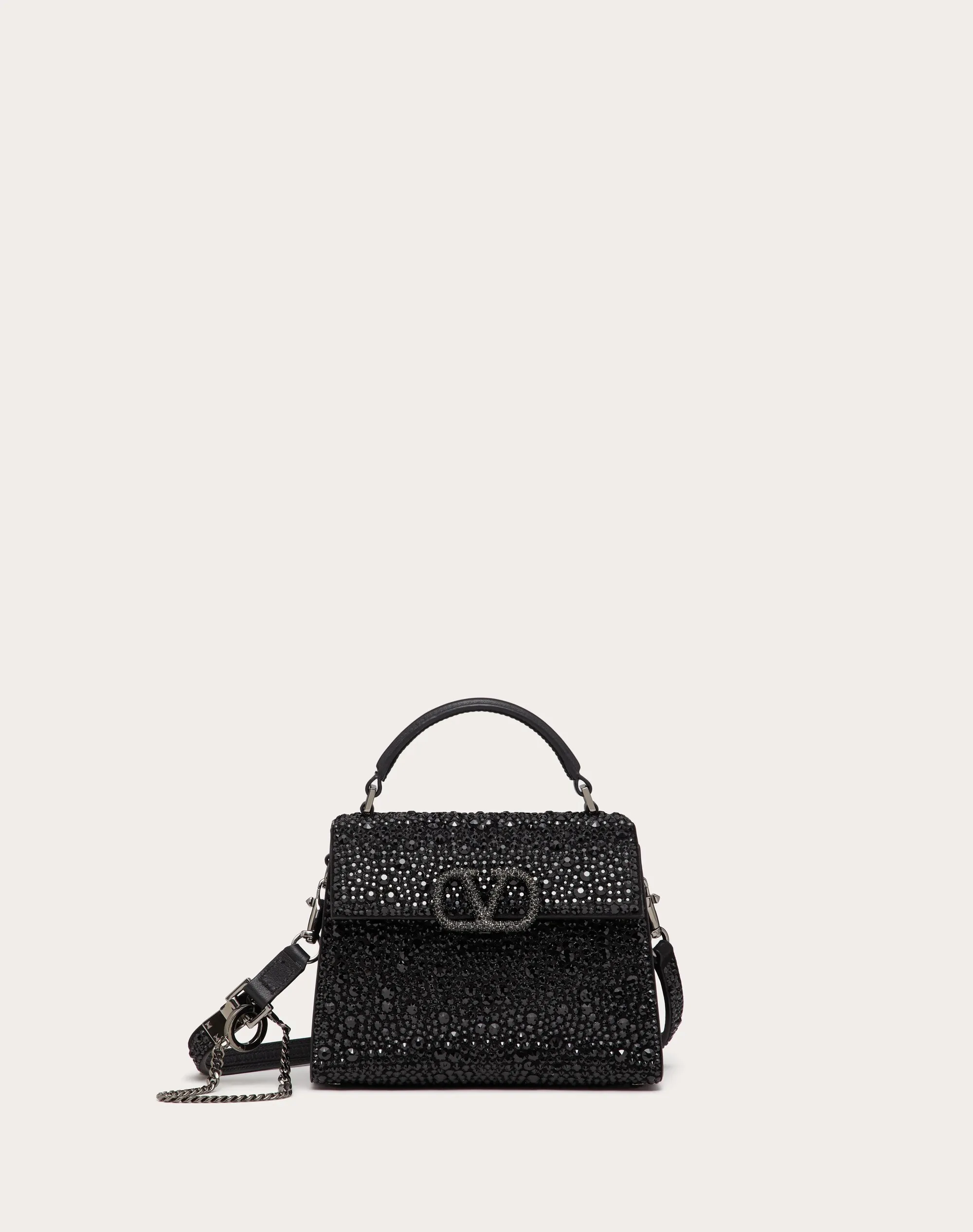 BORSA A MANO MINI VSLING CON RICAMO SPARKLING