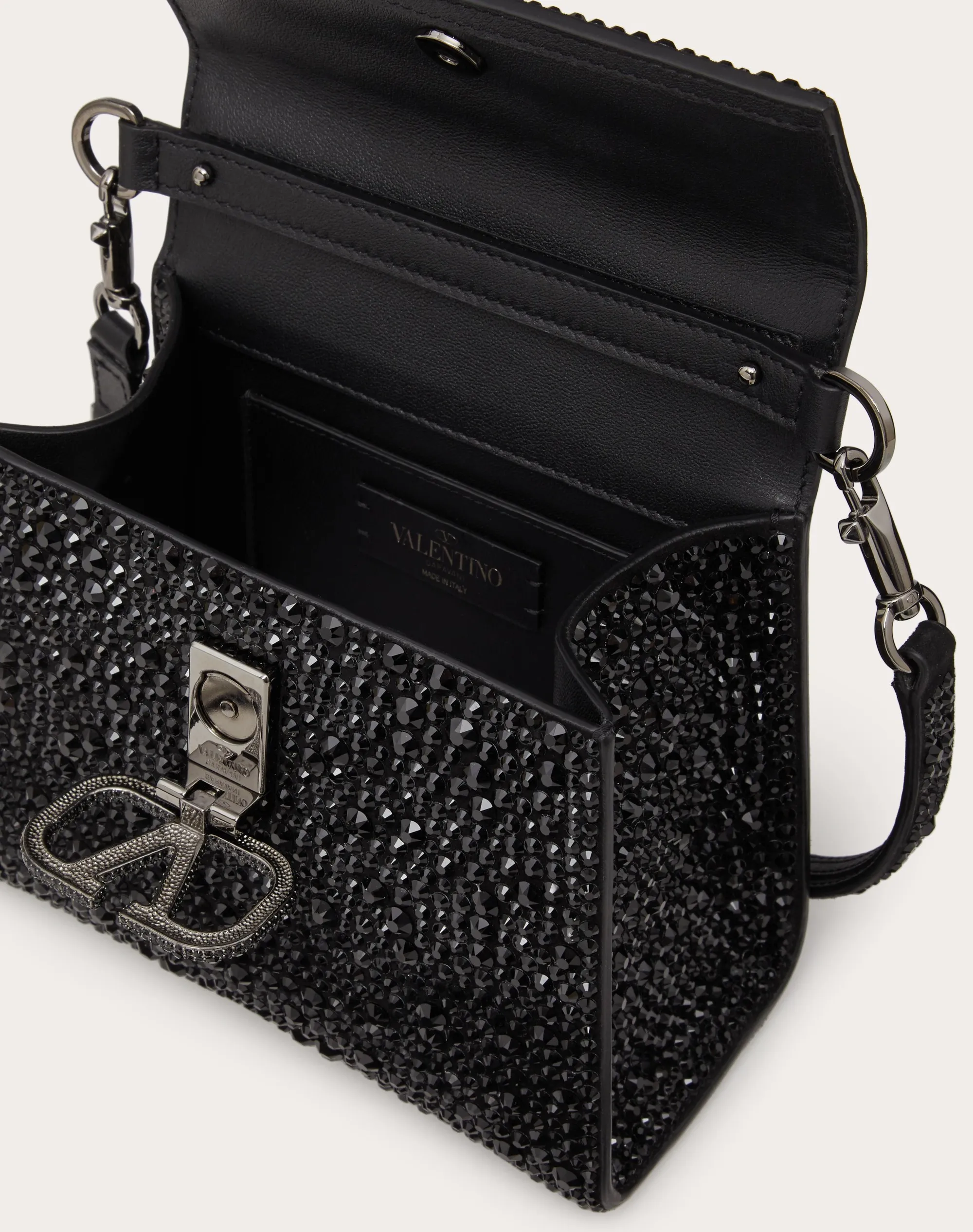 BORSA A MANO MINI VSLING CON RICAMO SPARKLING