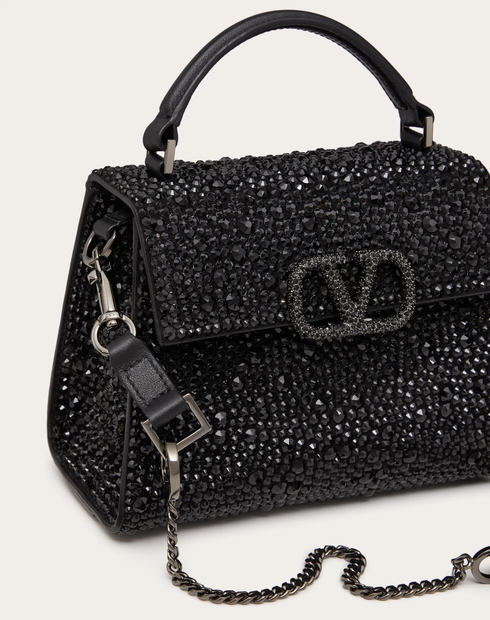 BORSA A MANO MINI VSLING CON RICAMO SPARKLING
