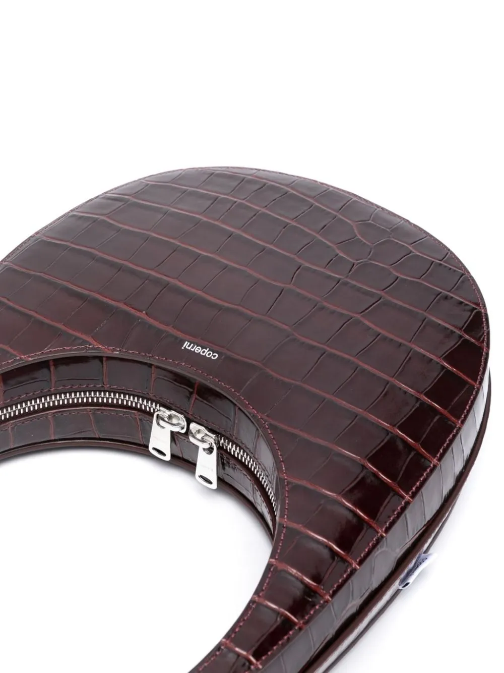Borsa a mano swipe in marrone - donna