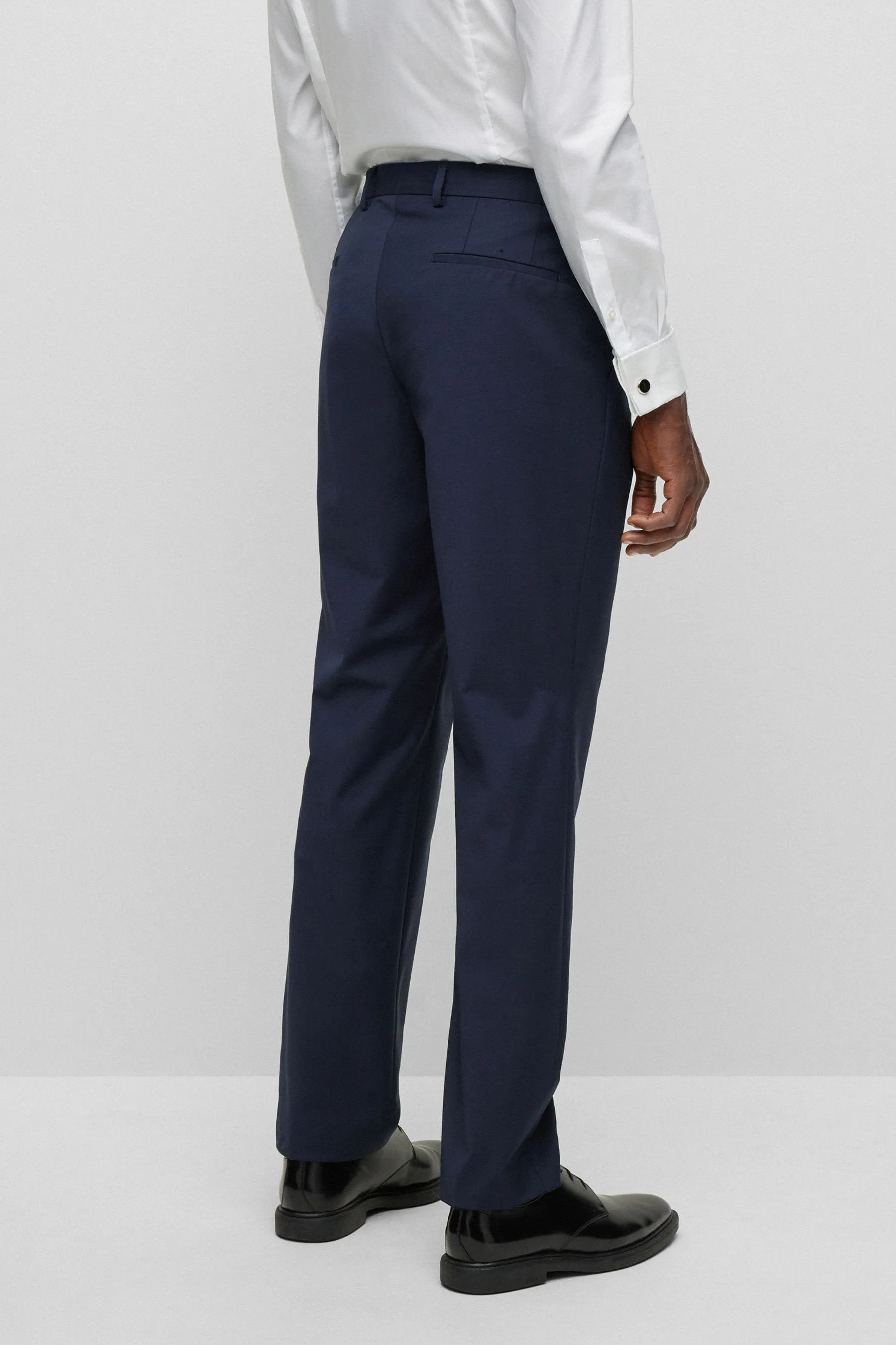 BOSS - Leon - Scarpe regular in lana - Completo Pantaloni