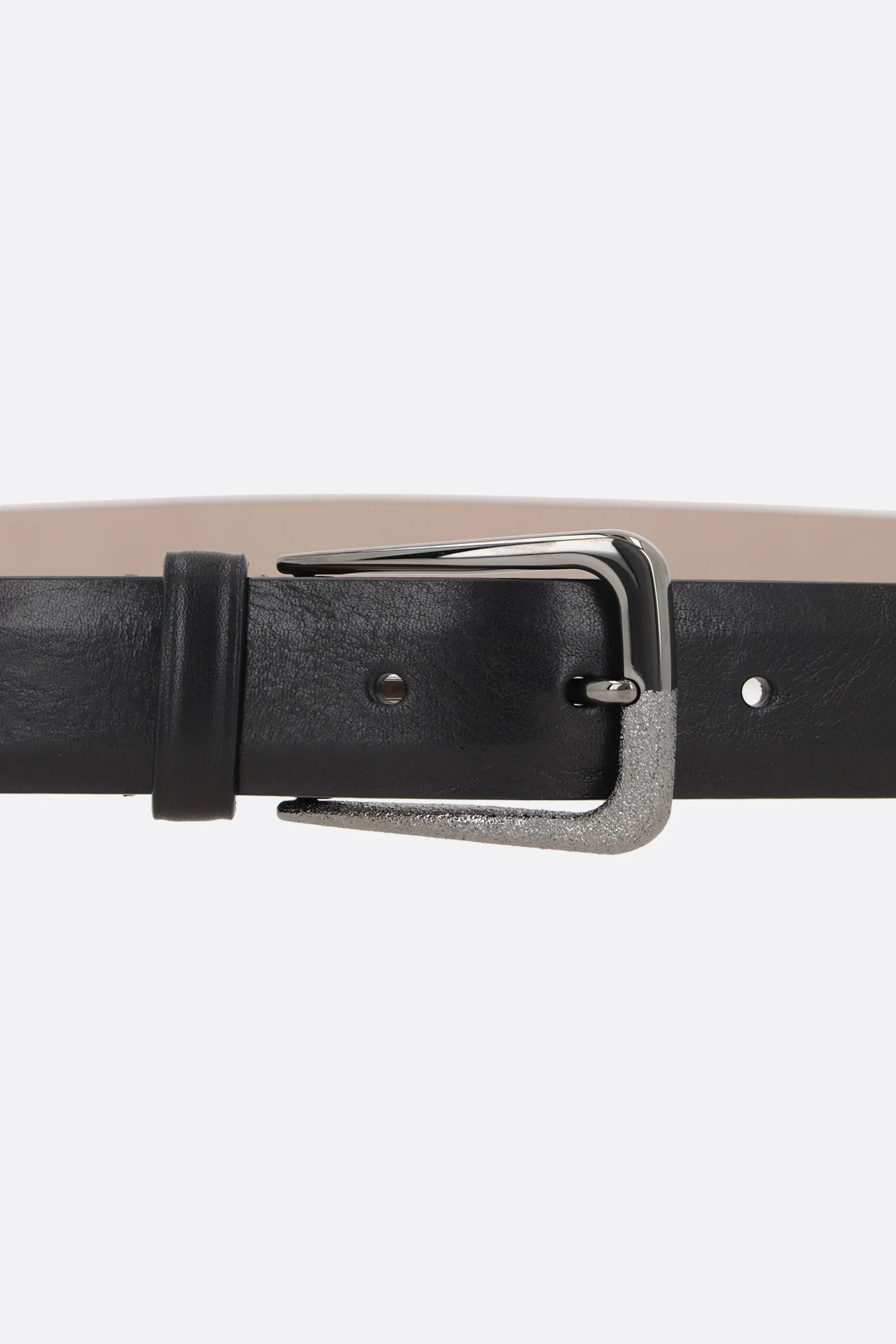  BRUNELLO CUCINELLI cintura in pelle liscia 