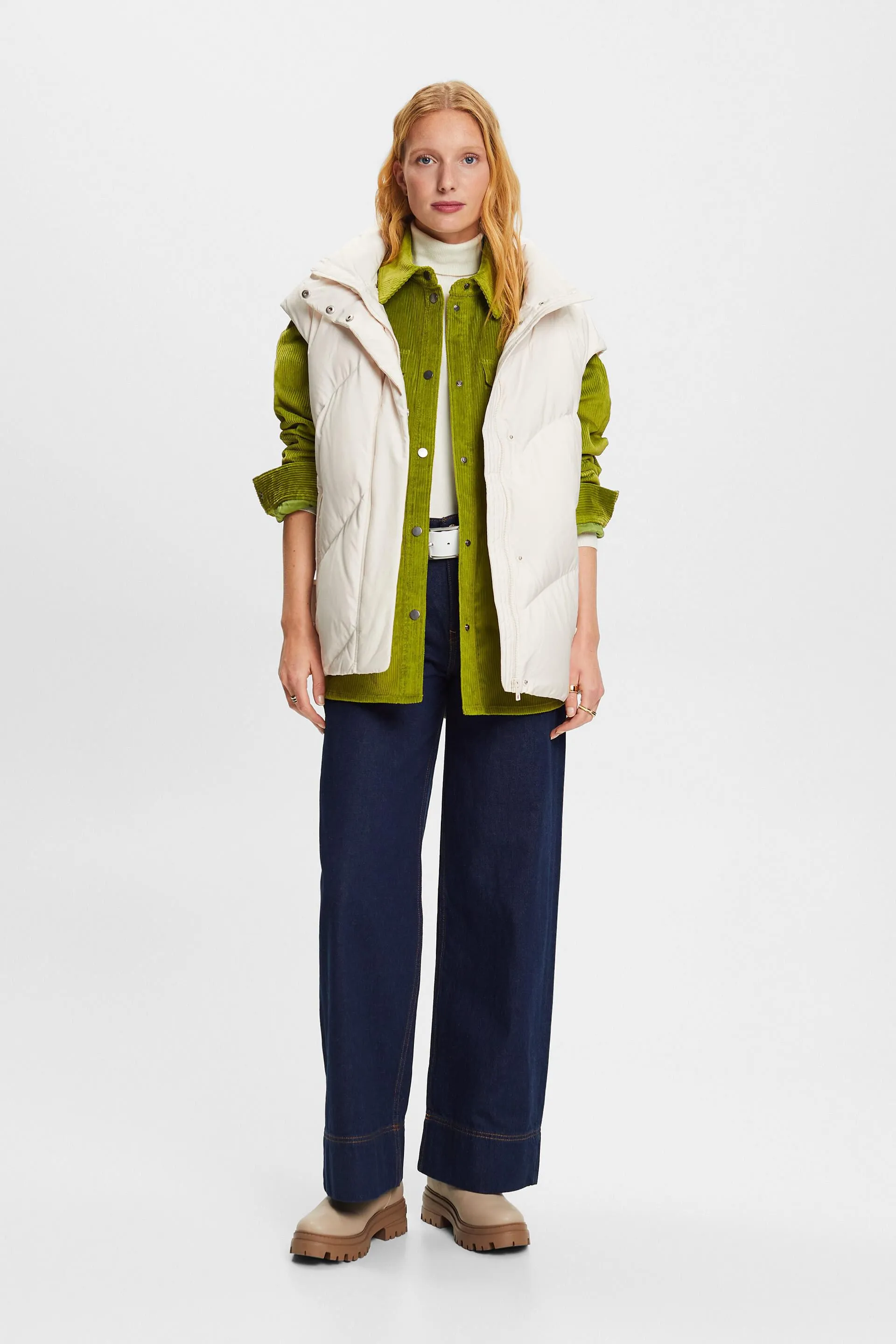 Camicia button-down in velluto
