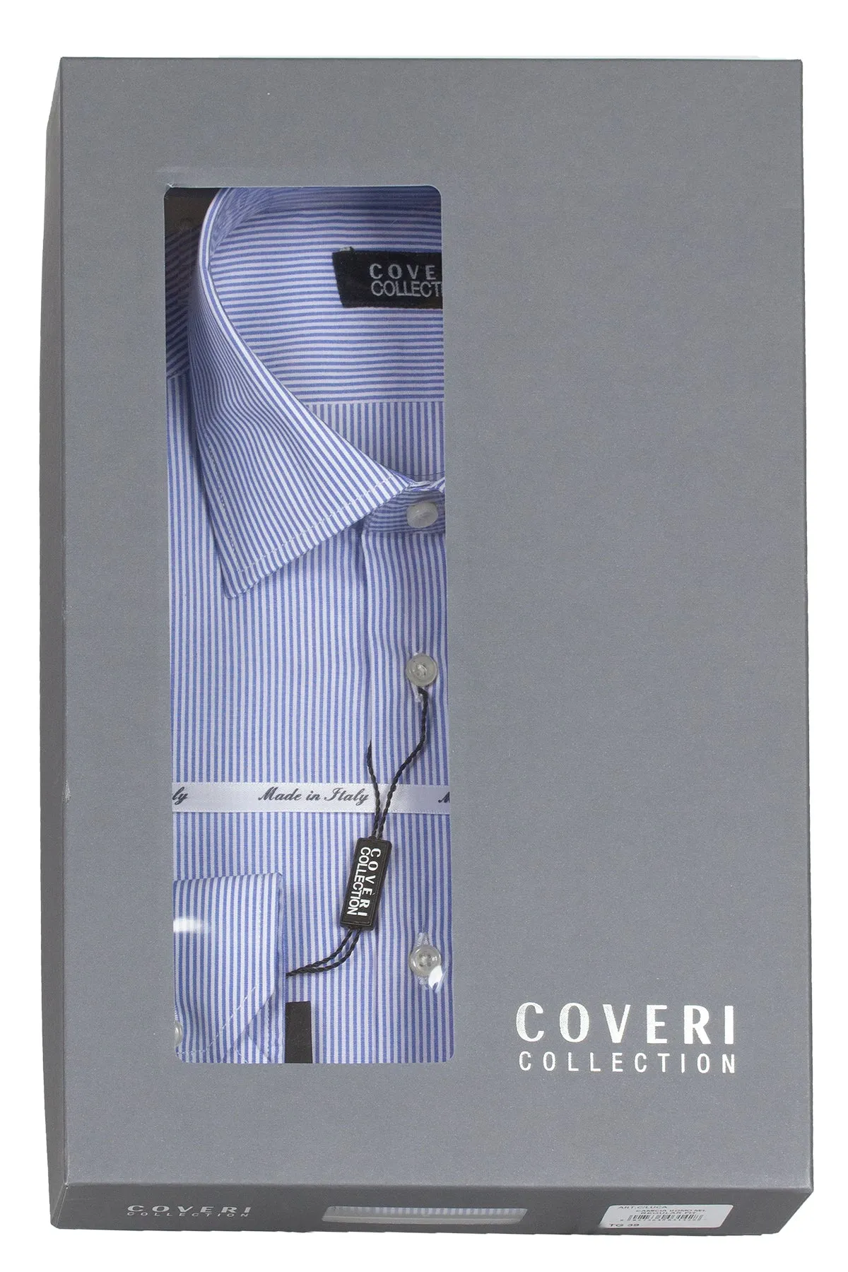 Camicia uomo Made in Italy rigata