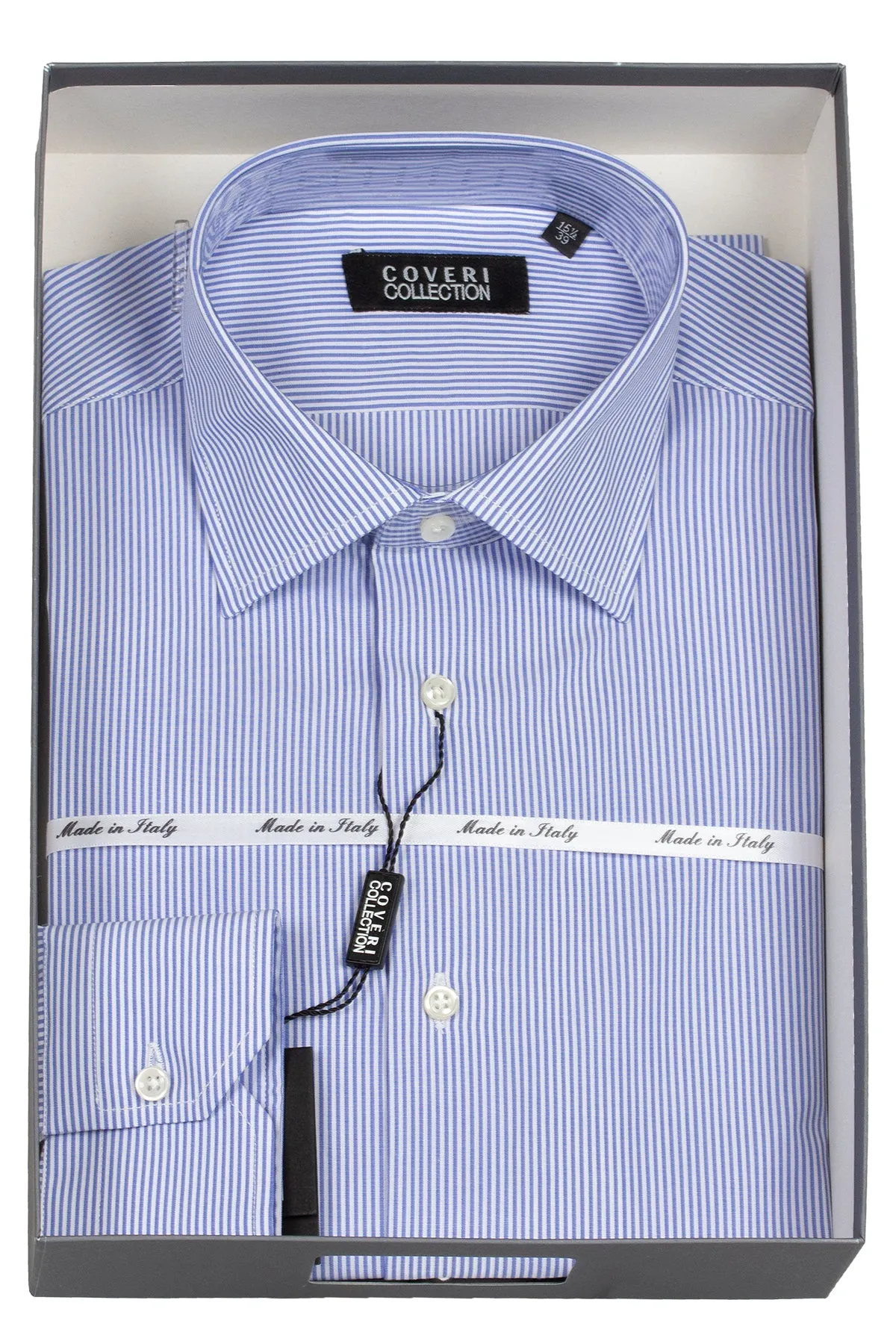 Camicia uomo Made in Italy rigata