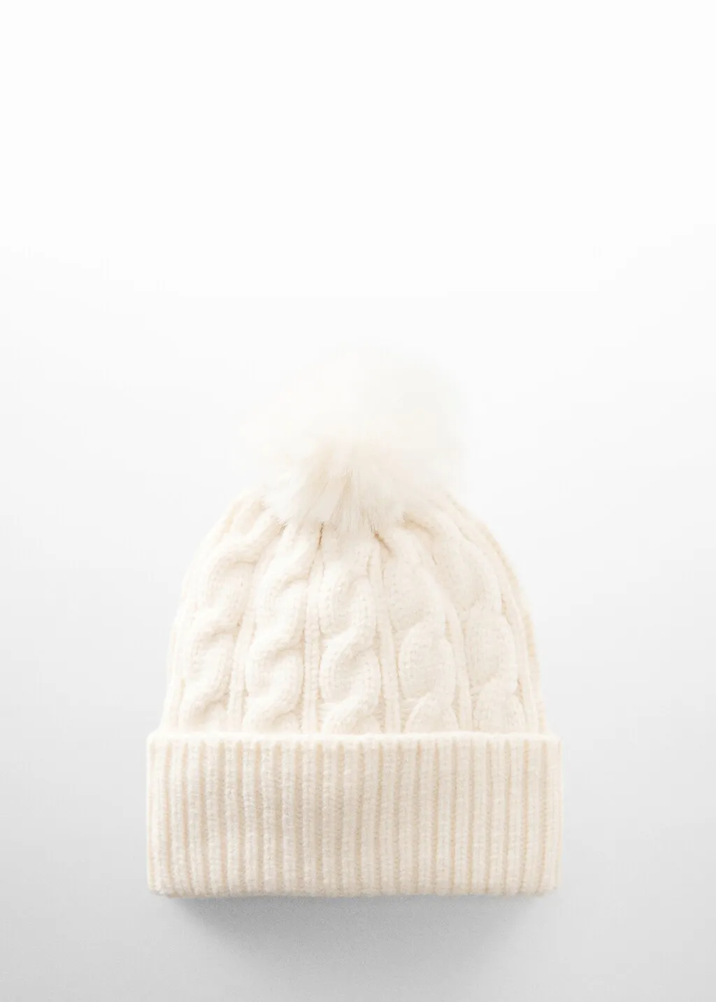 Cappello maglia trecce