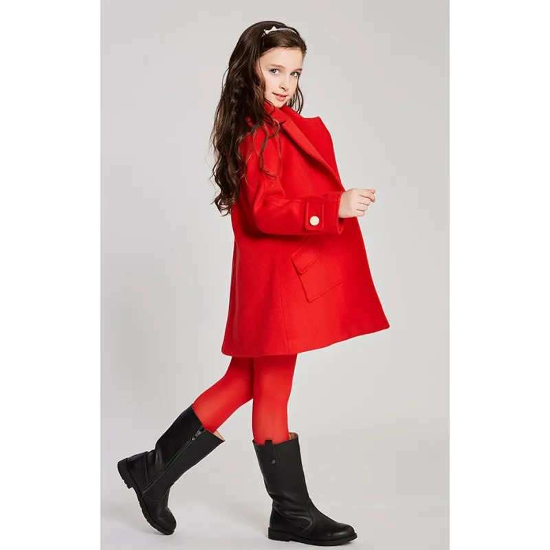 Cappottino natalizio rosso con gilet imbottito staccabile