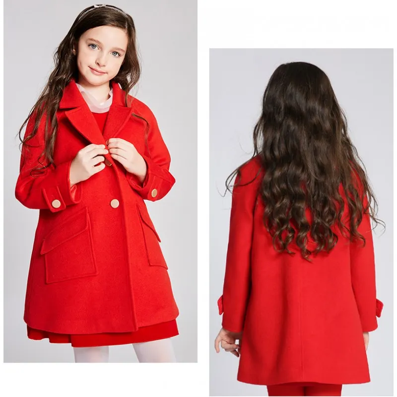 Cappottino natalizio rosso con gilet imbottito staccabile