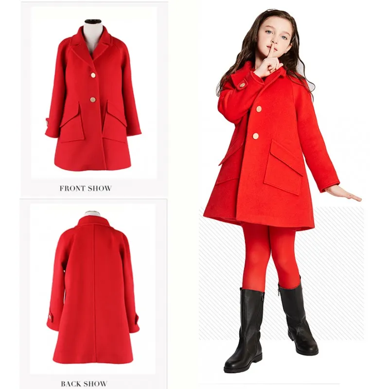 Cappottino natalizio rosso con gilet imbottito staccabile