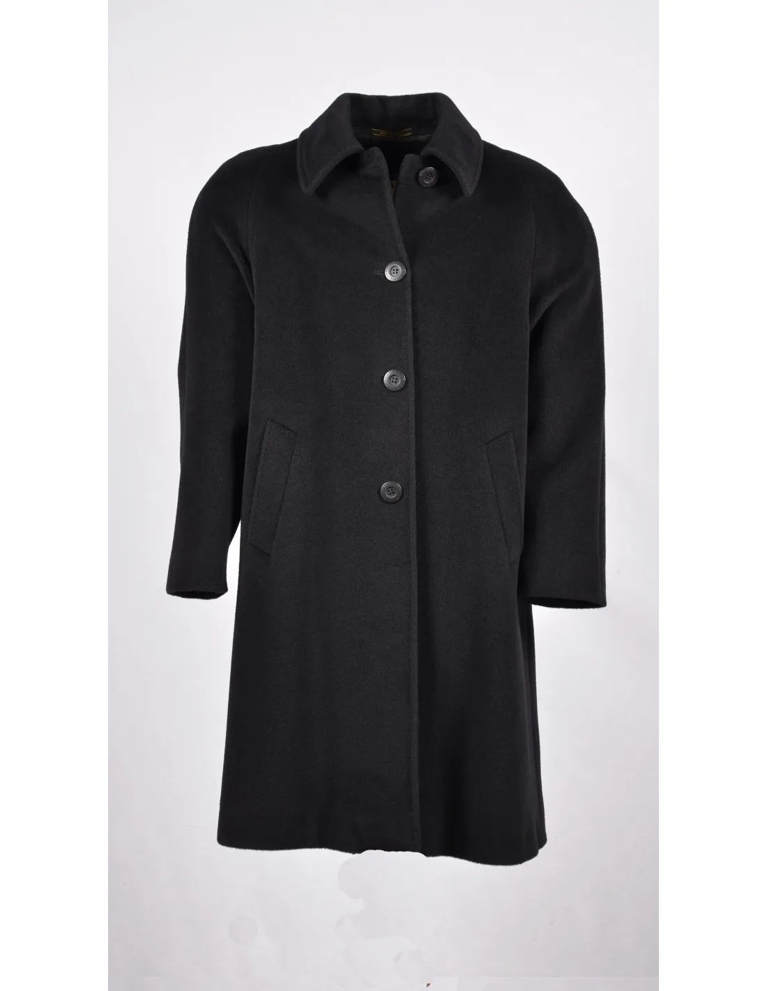 Cappotto Donna in lana Mod Noemi Nero