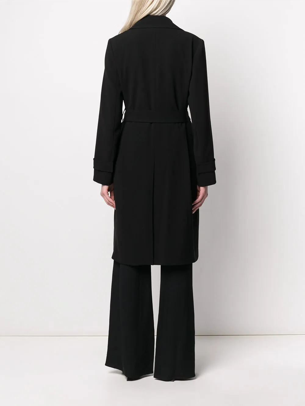 Cappotto midi con cintura in nero -  THEORY - donna