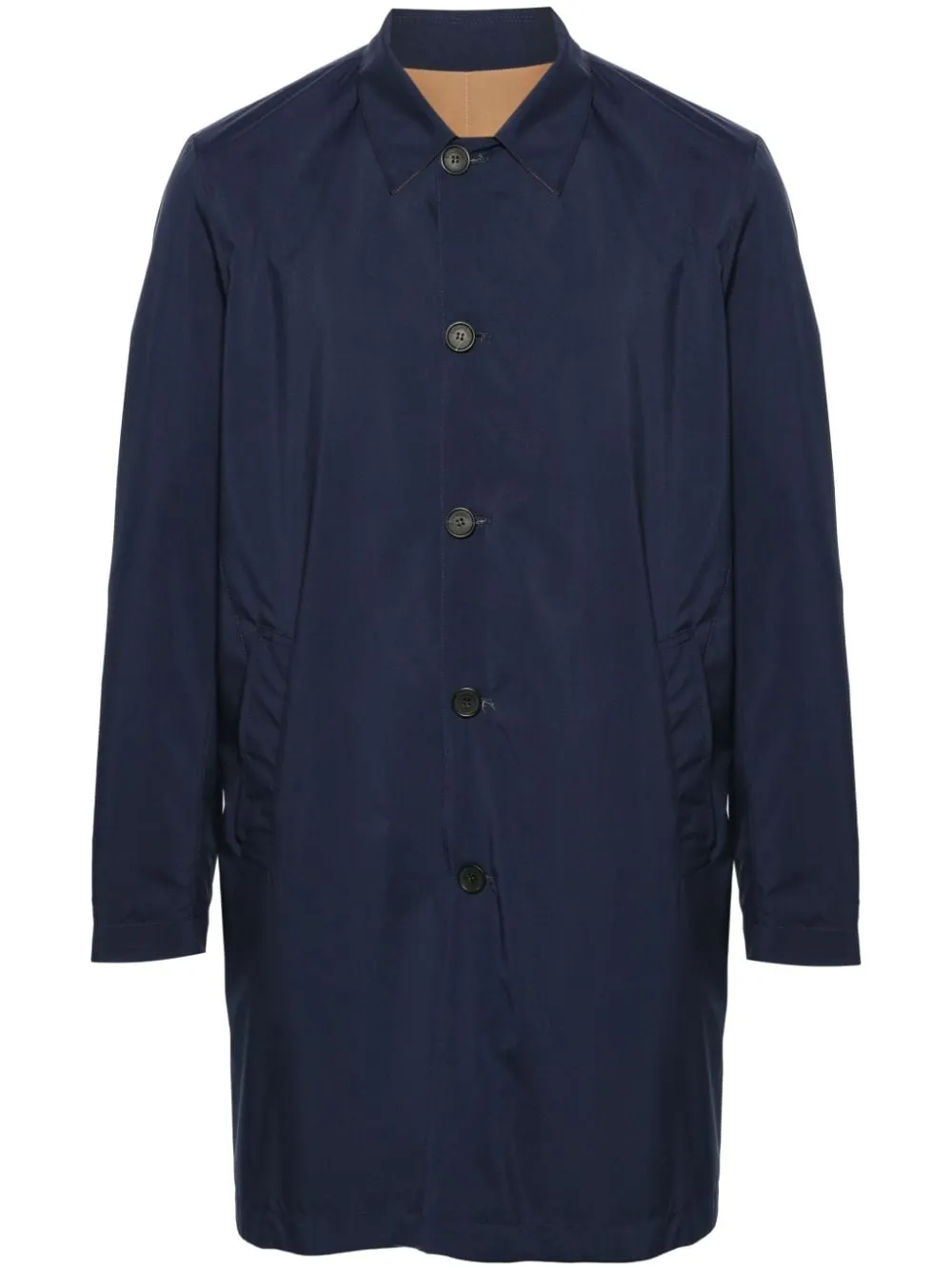 Cappotto reversibile in blu e beige Cruciani - uomo