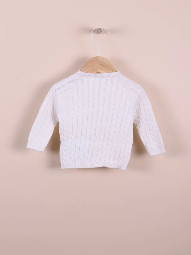 Cardigan a trecce – Wedoble