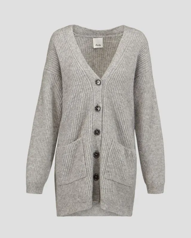 Cardigan in cashmere-seta da donna Allude