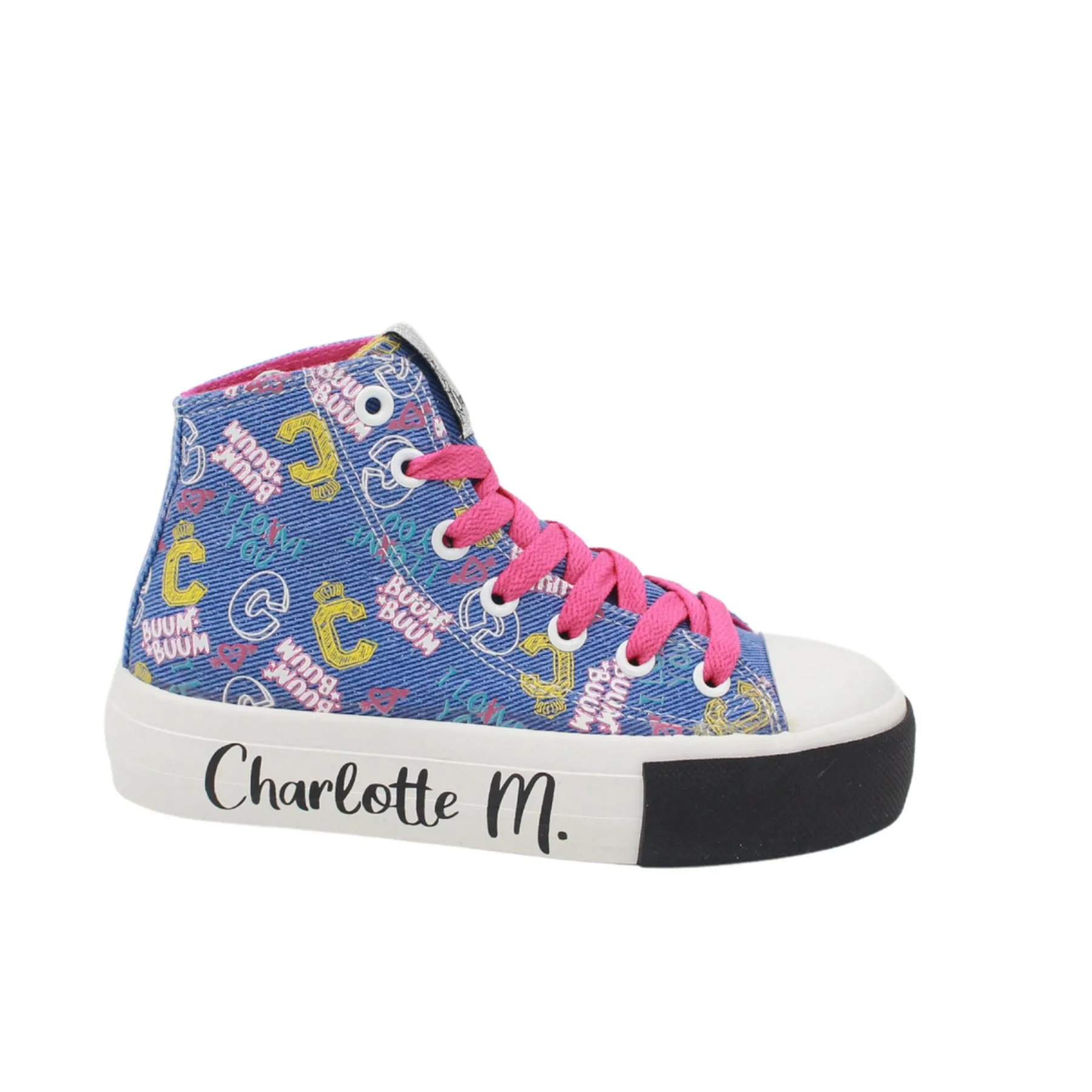 CHARLOTTE M. Sneaker Alta Bambina CHM7917  