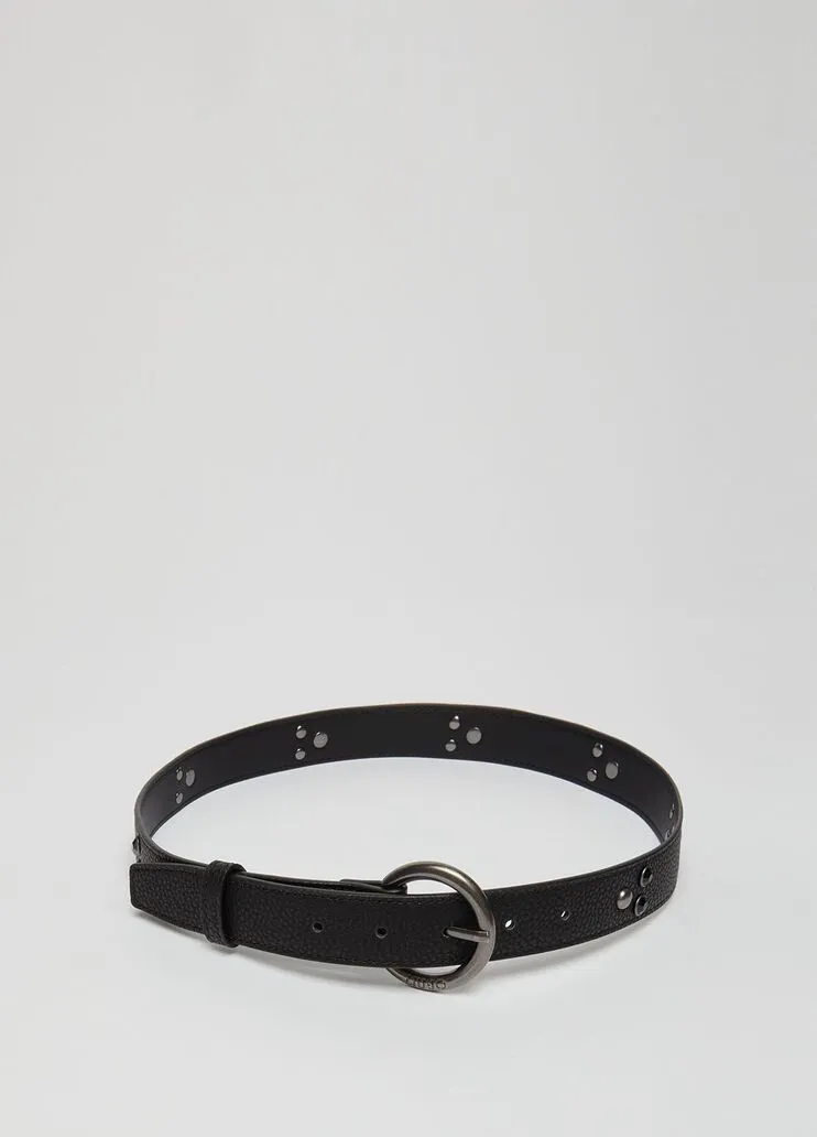 Cintura ecosostenibile con borchie liu jo