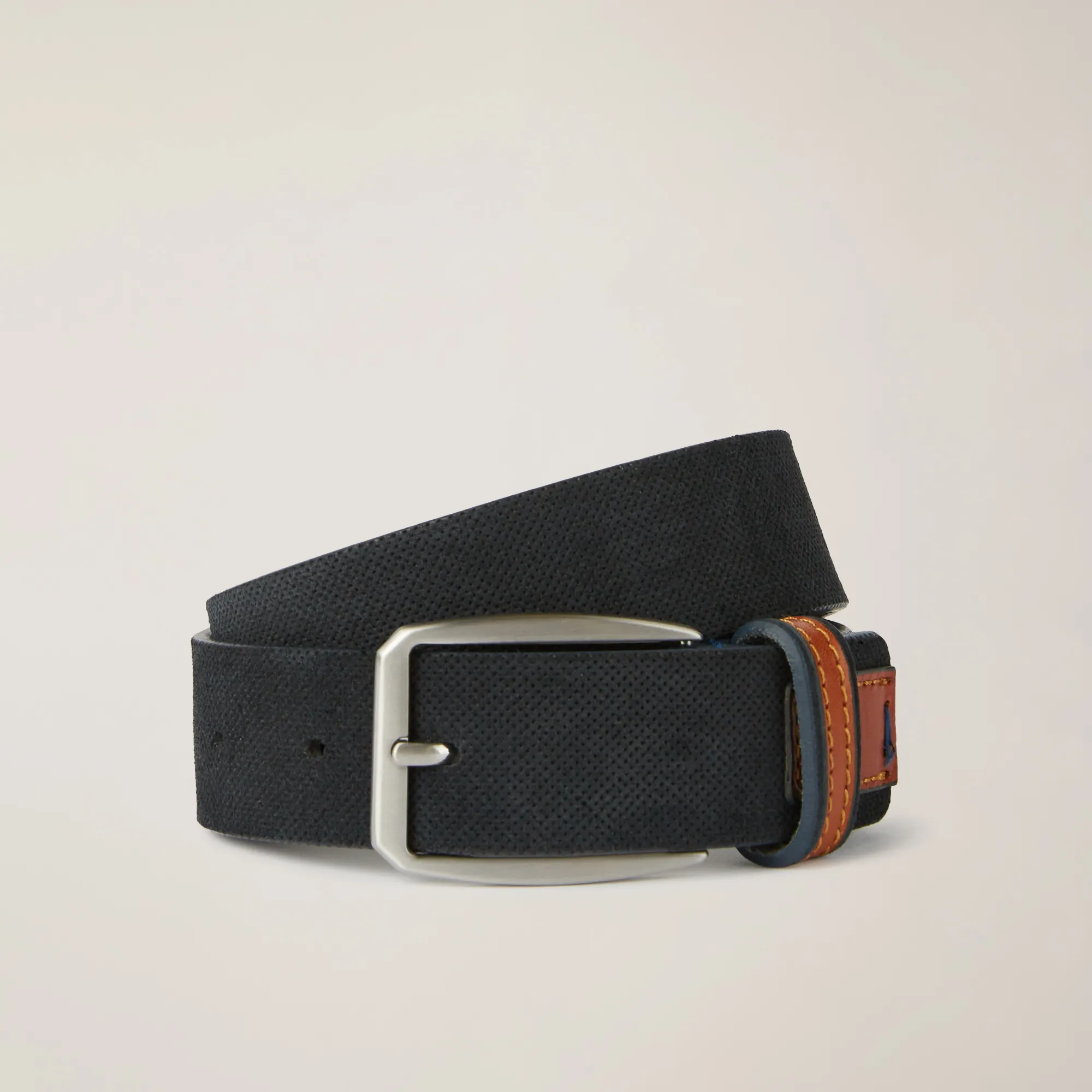 Cintura In Pelle Con Logo