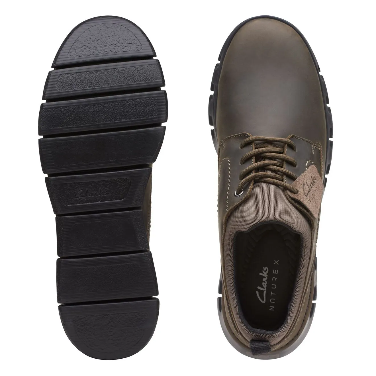 CLARKS Sneaker Bassa Uomo - 168417 Verde  