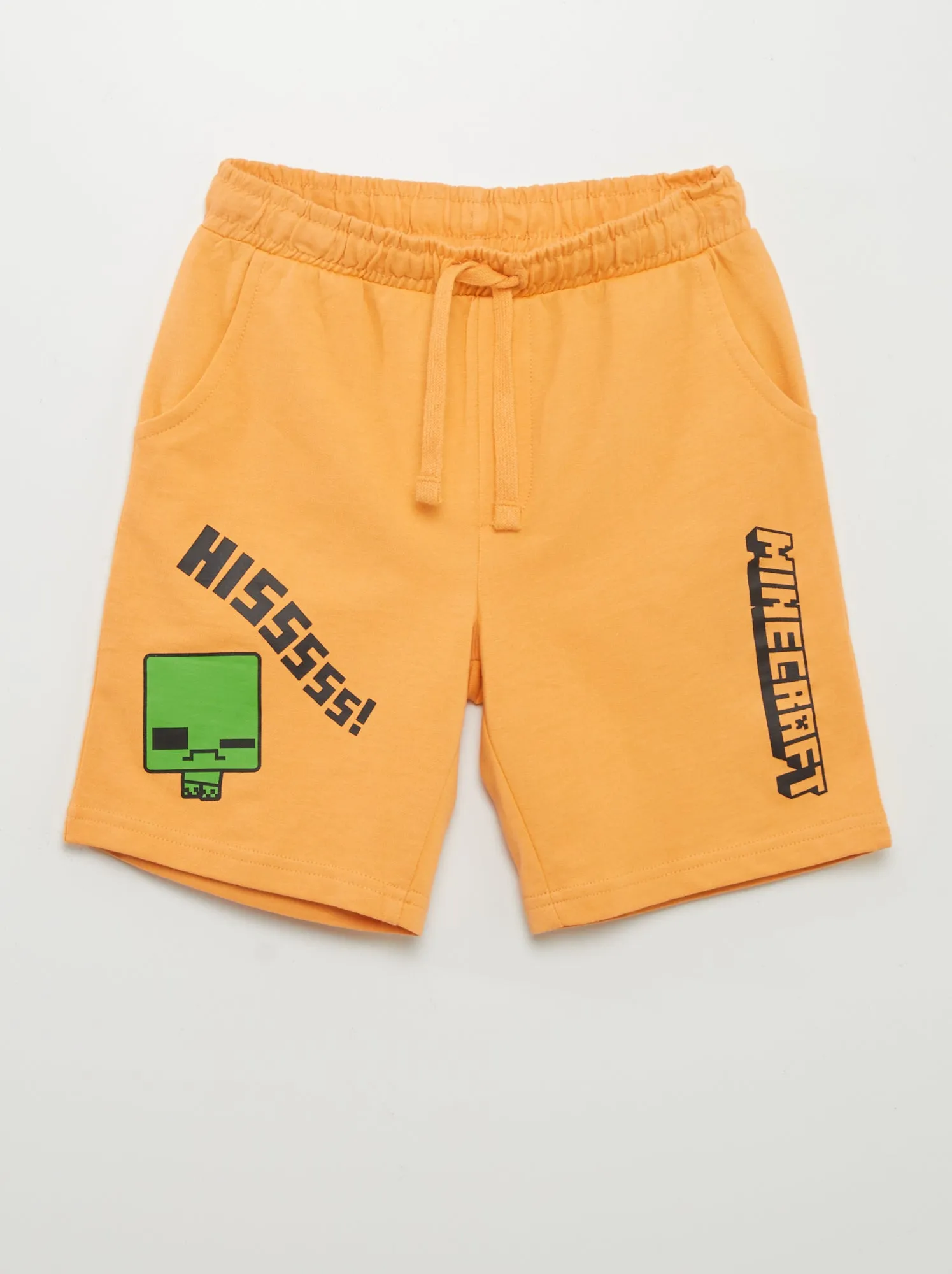 Completo corto 2 pezzi 'Minecraft' - ARANCIONE