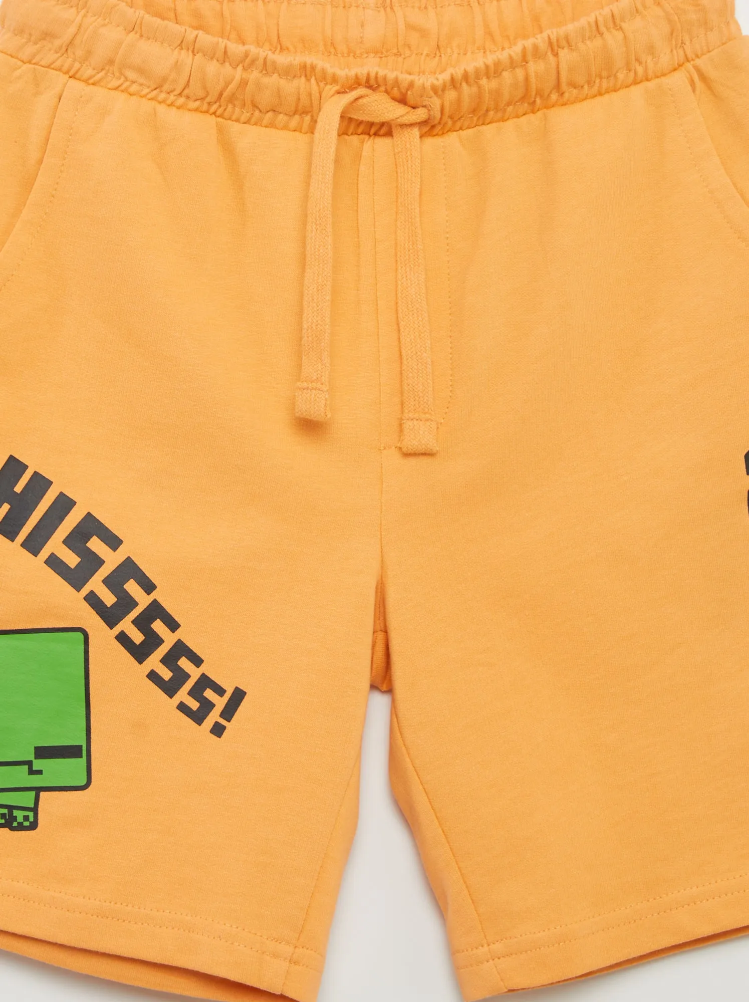Completo corto 2 pezzi 'Minecraft' - ARANCIONE