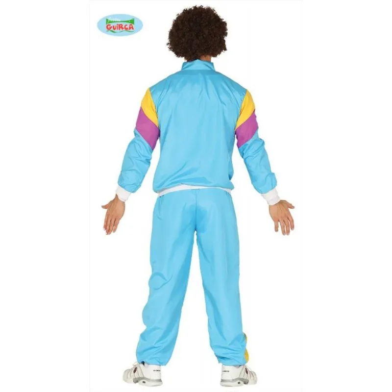 Costume anni 80 uomo tuta ginnastica
