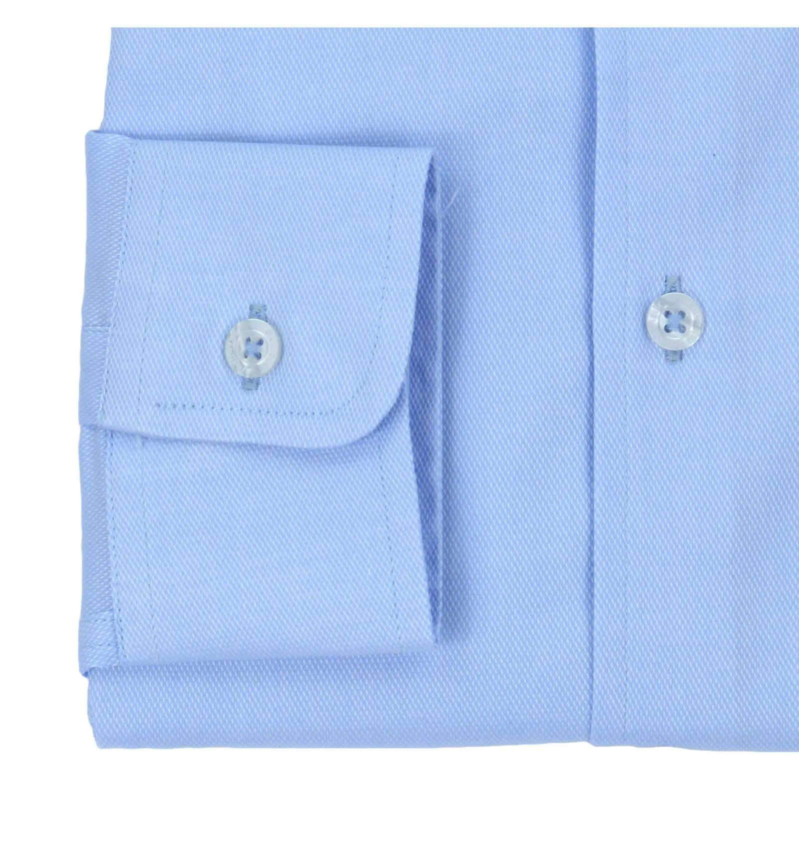 DANIELE ALESSANDRINI GREY uomo camicia twill celeste C1659B12313806 21