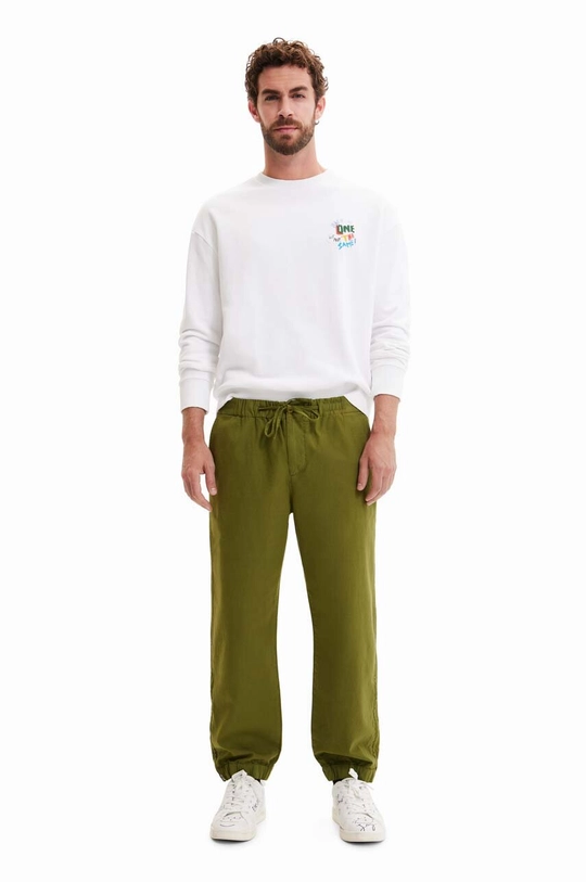 Desigual pantaloni in cotone