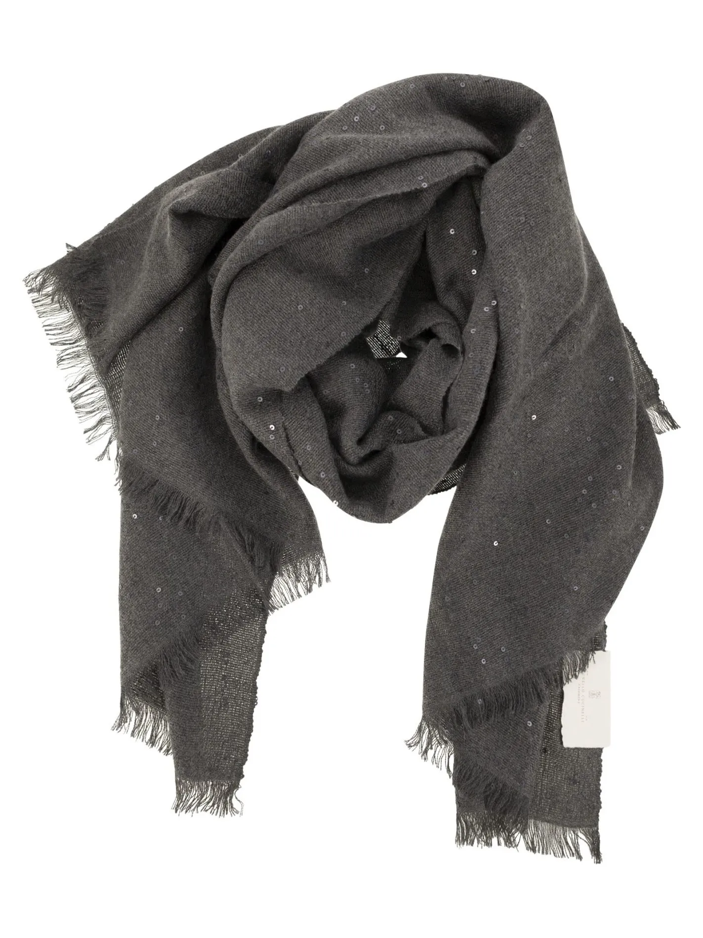 Diamond cashmere and silk scarf
