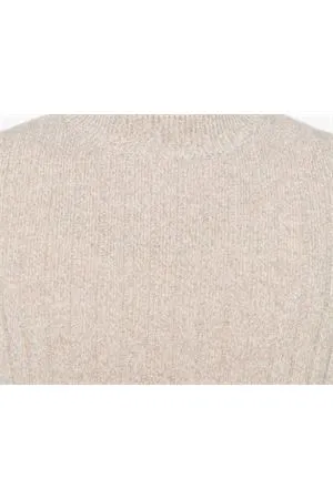 DRUMOHR Abbigliamento,Maglieria Maglione in cashmere beige chiaro 