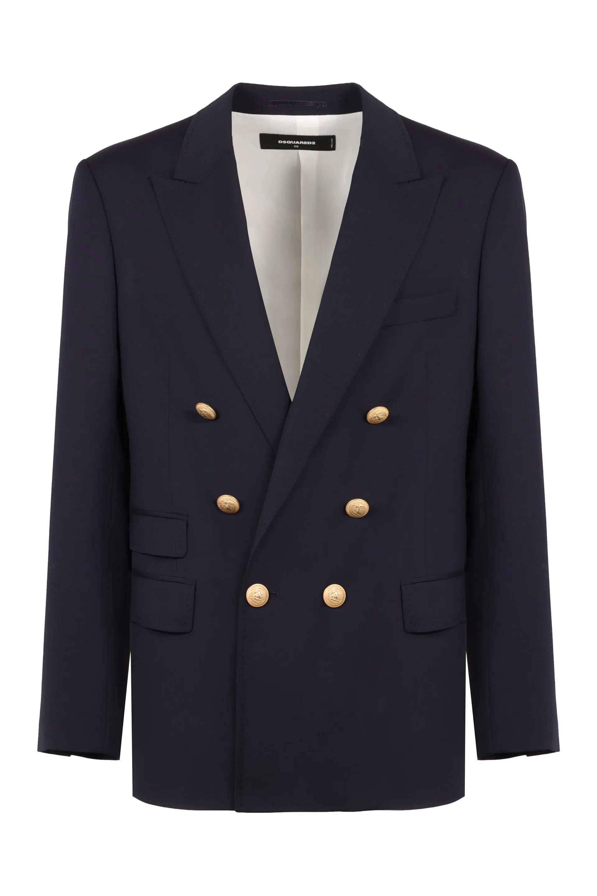 Dsquared2 Giacca doppiopetto in lana vergine