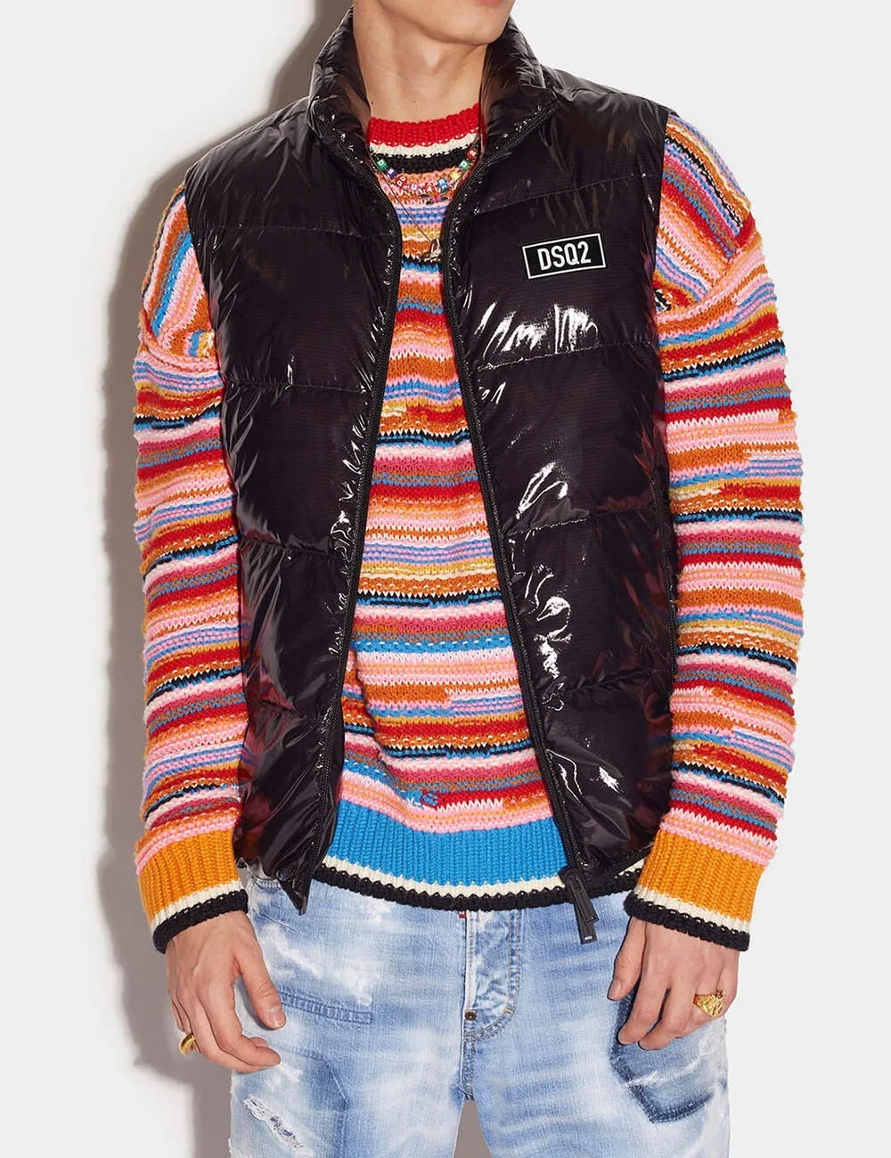 Dsquared2     Gilet Imbottito Nero