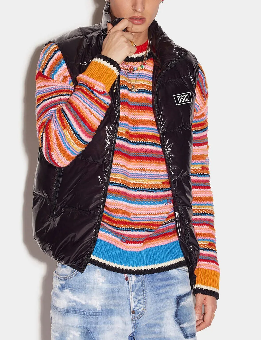 Dsquared2     Gilet Imbottito Nero