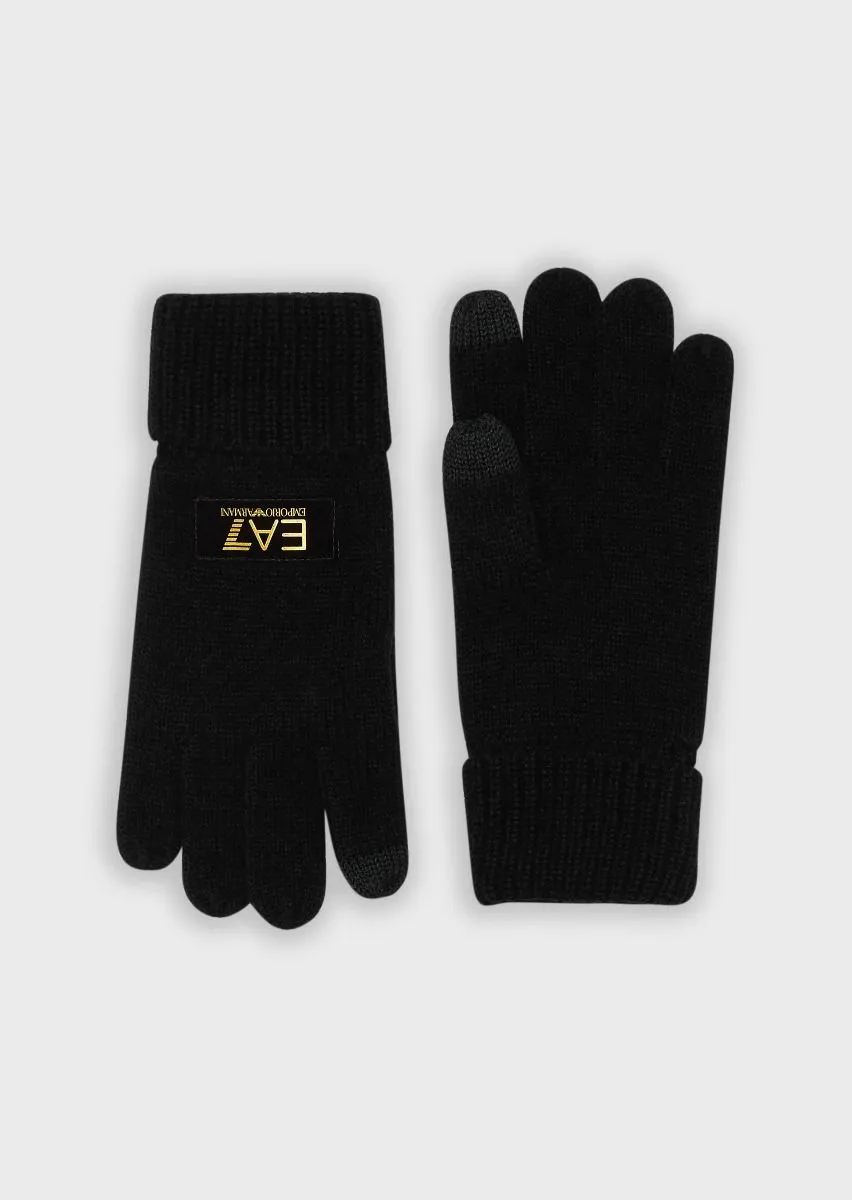 EA7 Guanti gold label