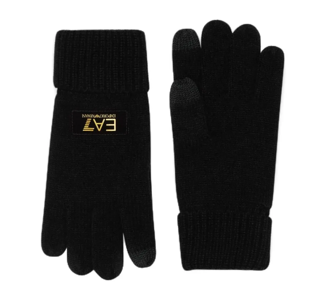 EA7 Guanti gold label